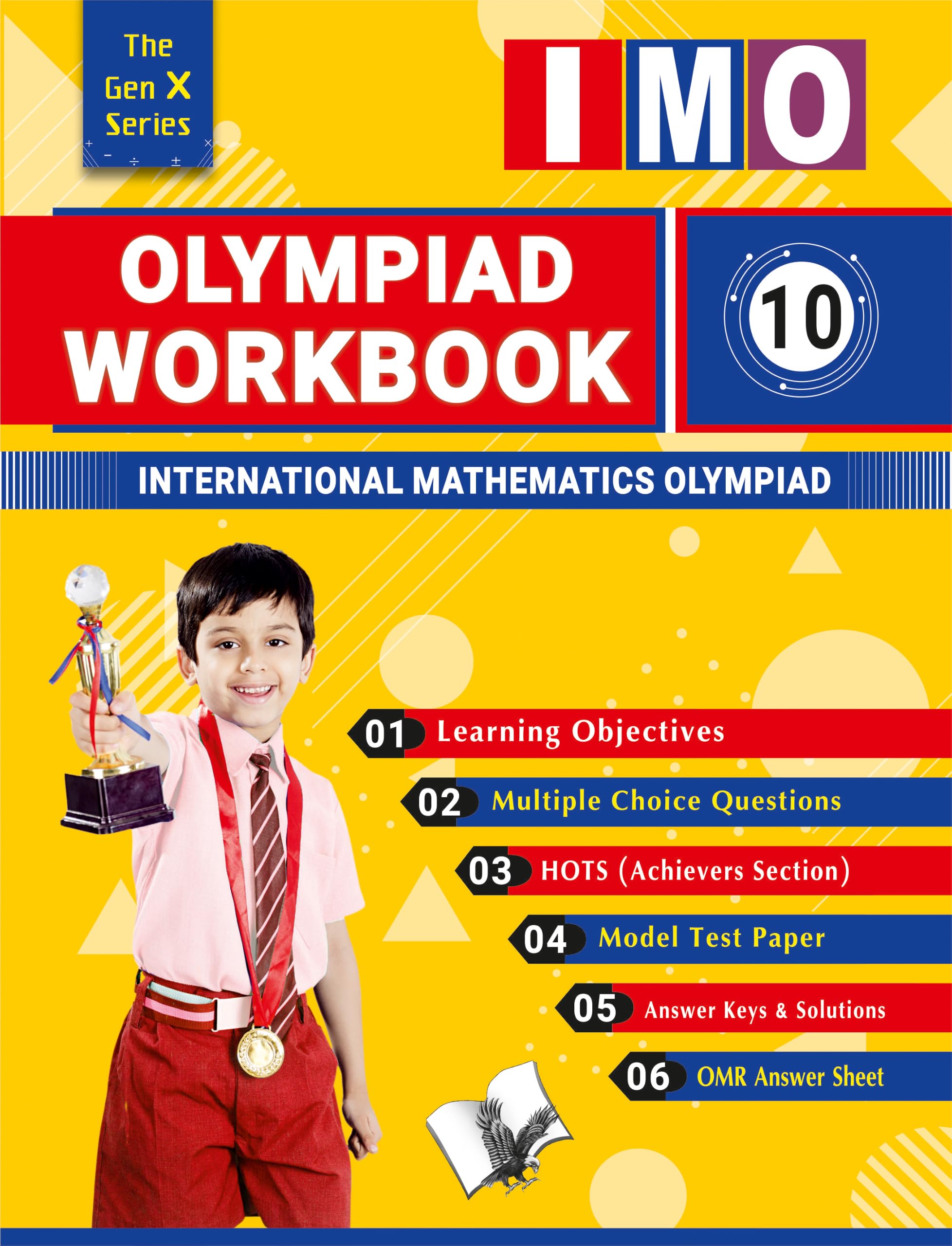 Image of Olympiad Workbook Mathematics Class 10
