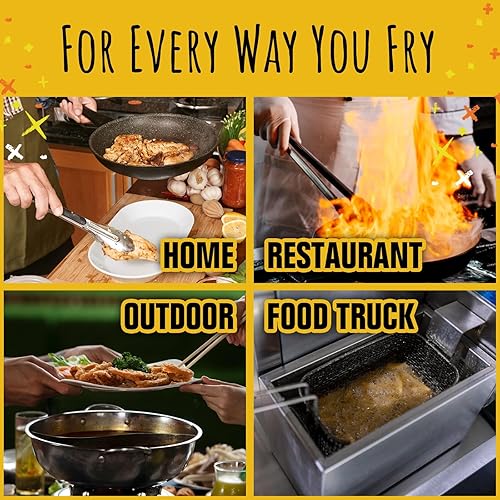 Miniatura 3 de FryAway Solidificador de aceite de cocina para freír, paquete de 10 unidades  Solidifica 15 galones de aceites de cocina  Polvo a base de plantas