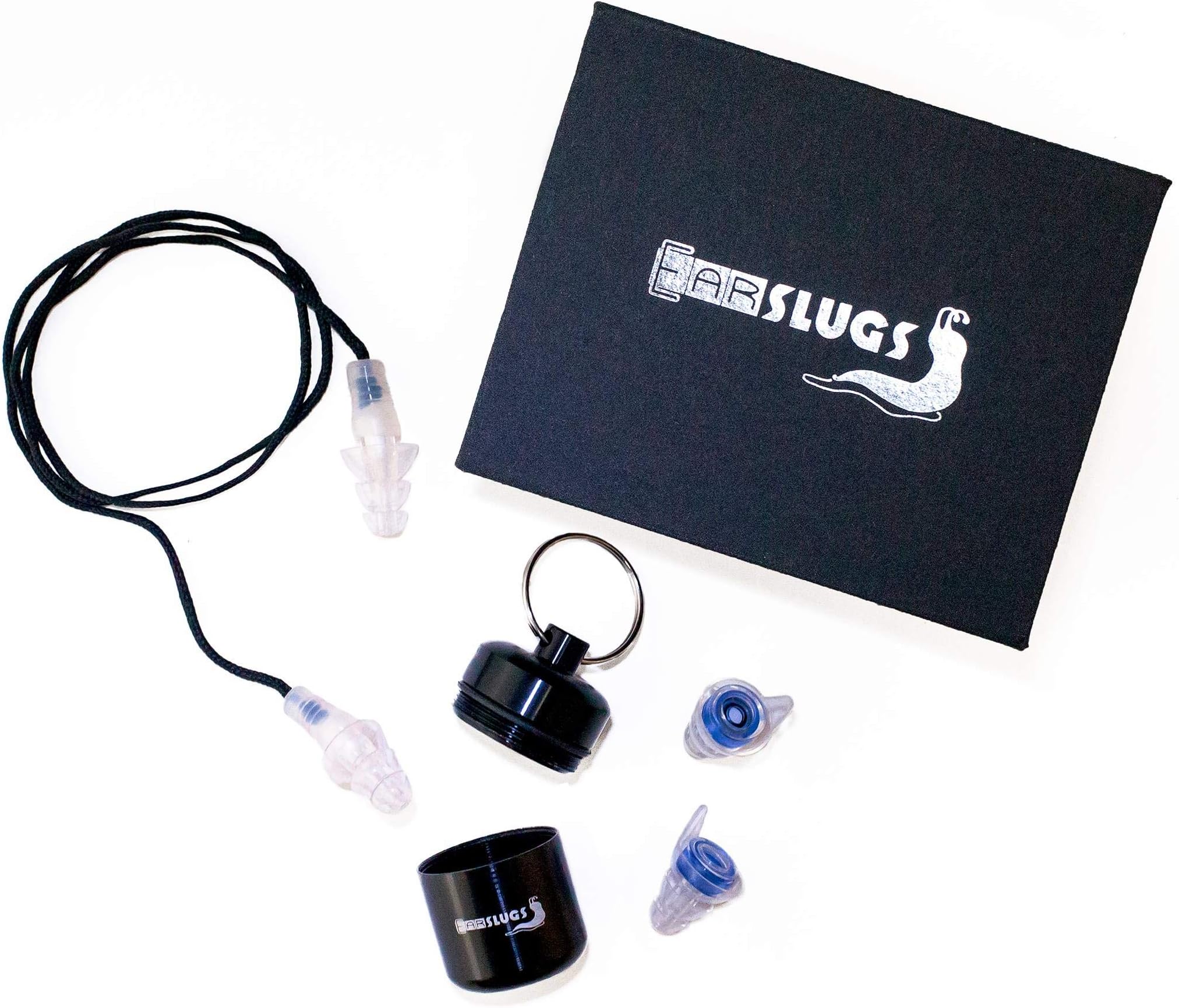 EarSlugs EarPlugs | Newest Extreme dB High Fidelity Protection with Two Complete Earplug Sets and Bonus Accessories | Musicians Festivals Drummers Concerts