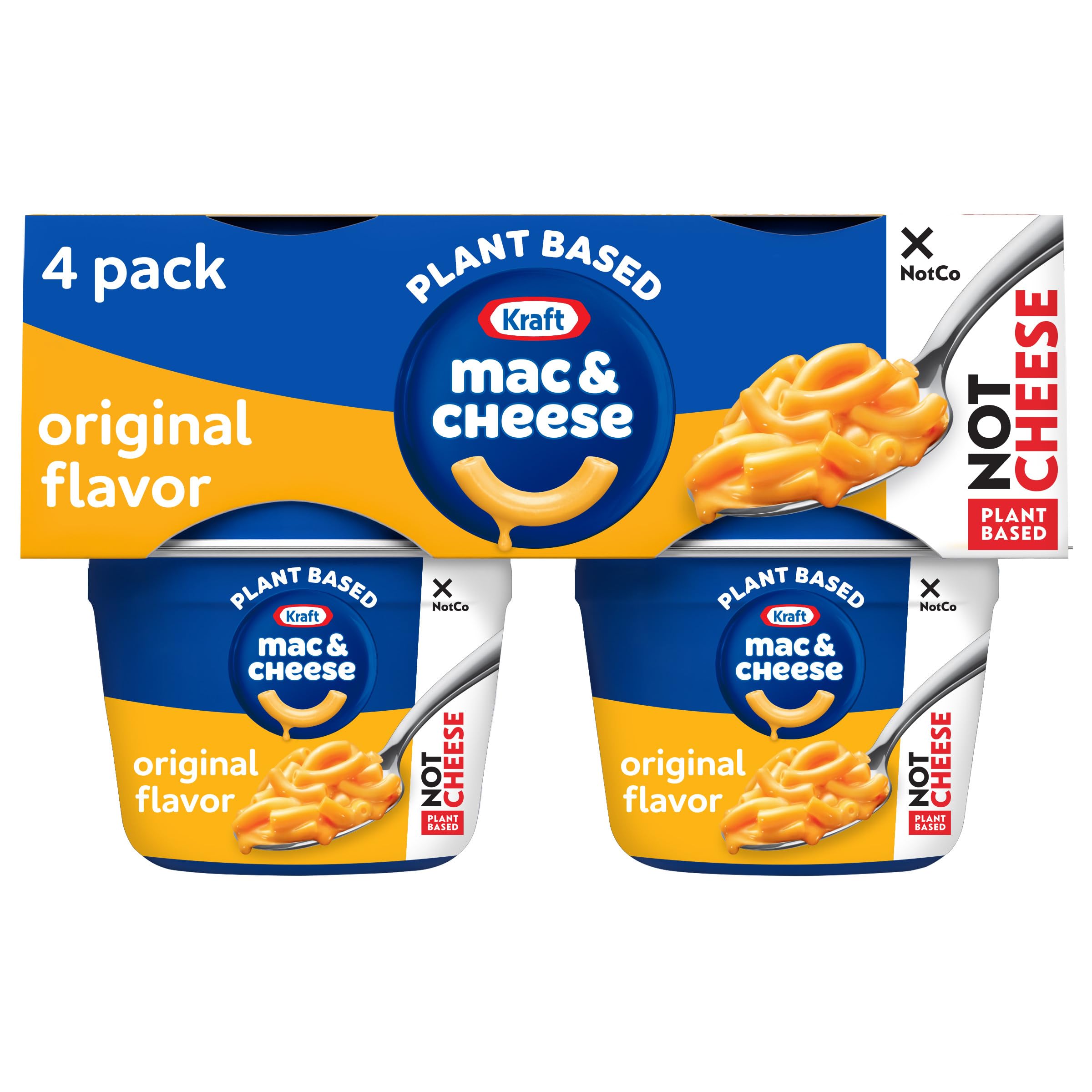 Kraft NotCo Original Flavor Plant Based Mac & Cheese, 2.05 oz Cup