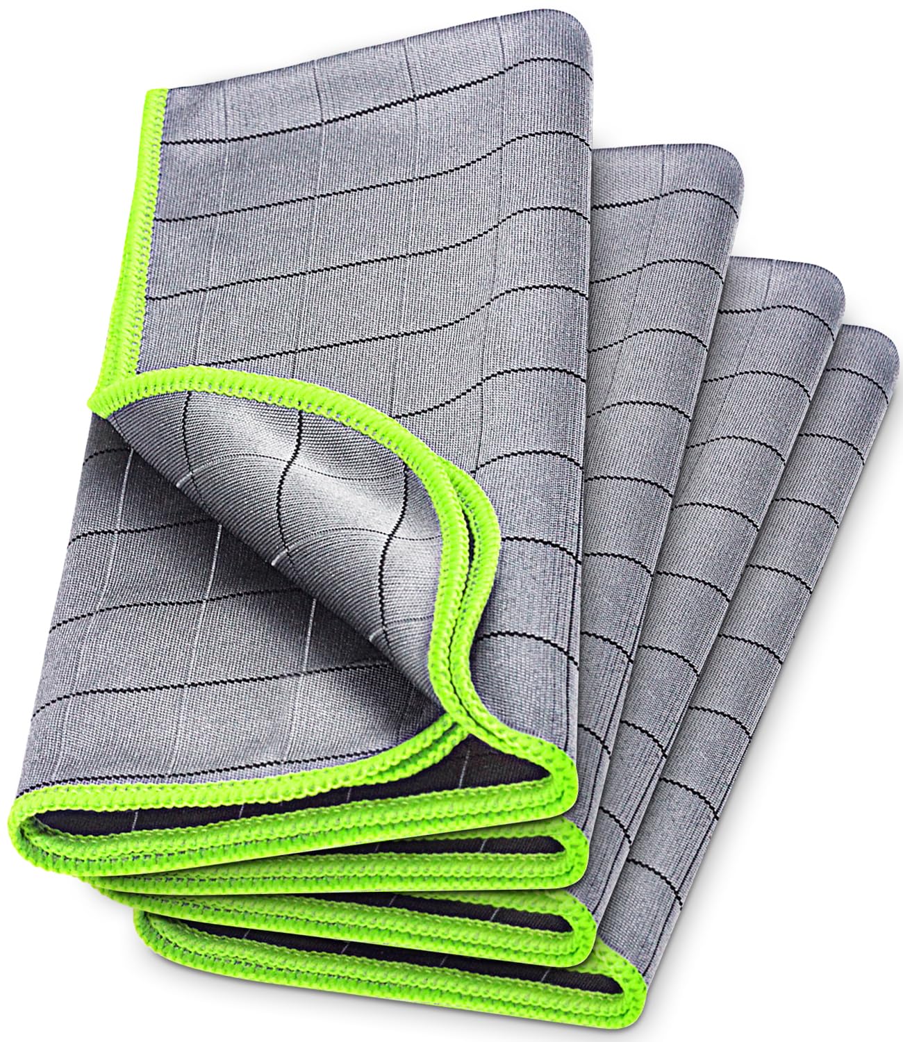 Airlab Carbon Microfiber Towels for Car Drying Window Glass Cleaner Magic Cleaning Cloth Auto Detailing Car Wipes Lint