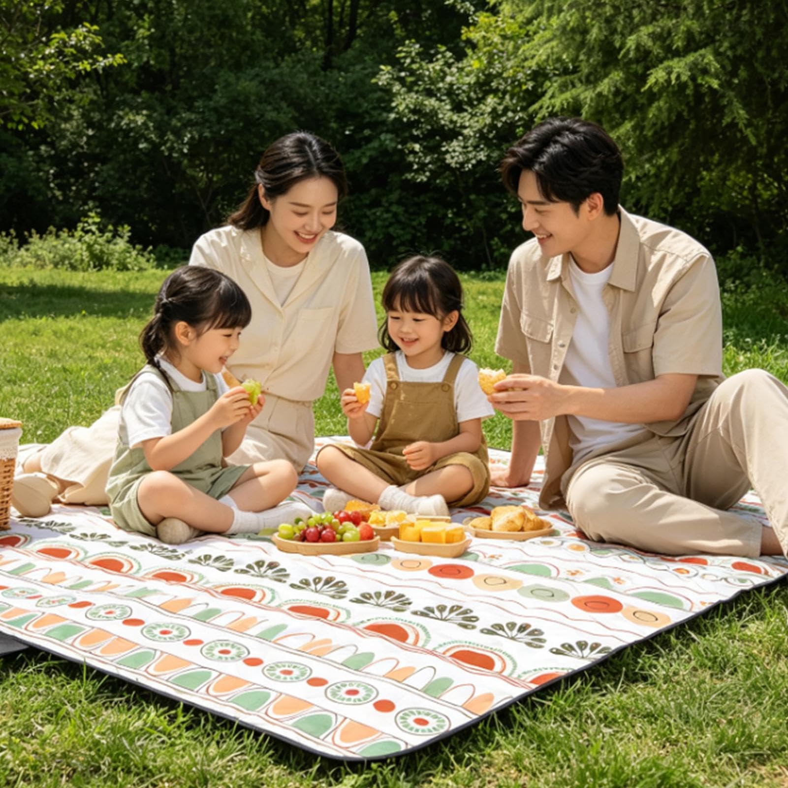 Grande Couverture De Pique-Nique Matelas De Sol Pliable Imperméable Et
