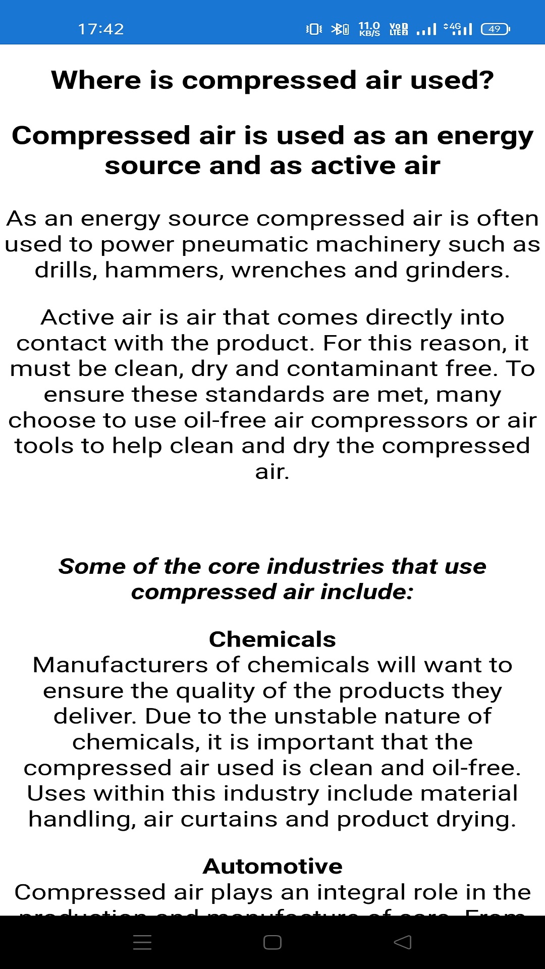 Introduction To Compressed for Android