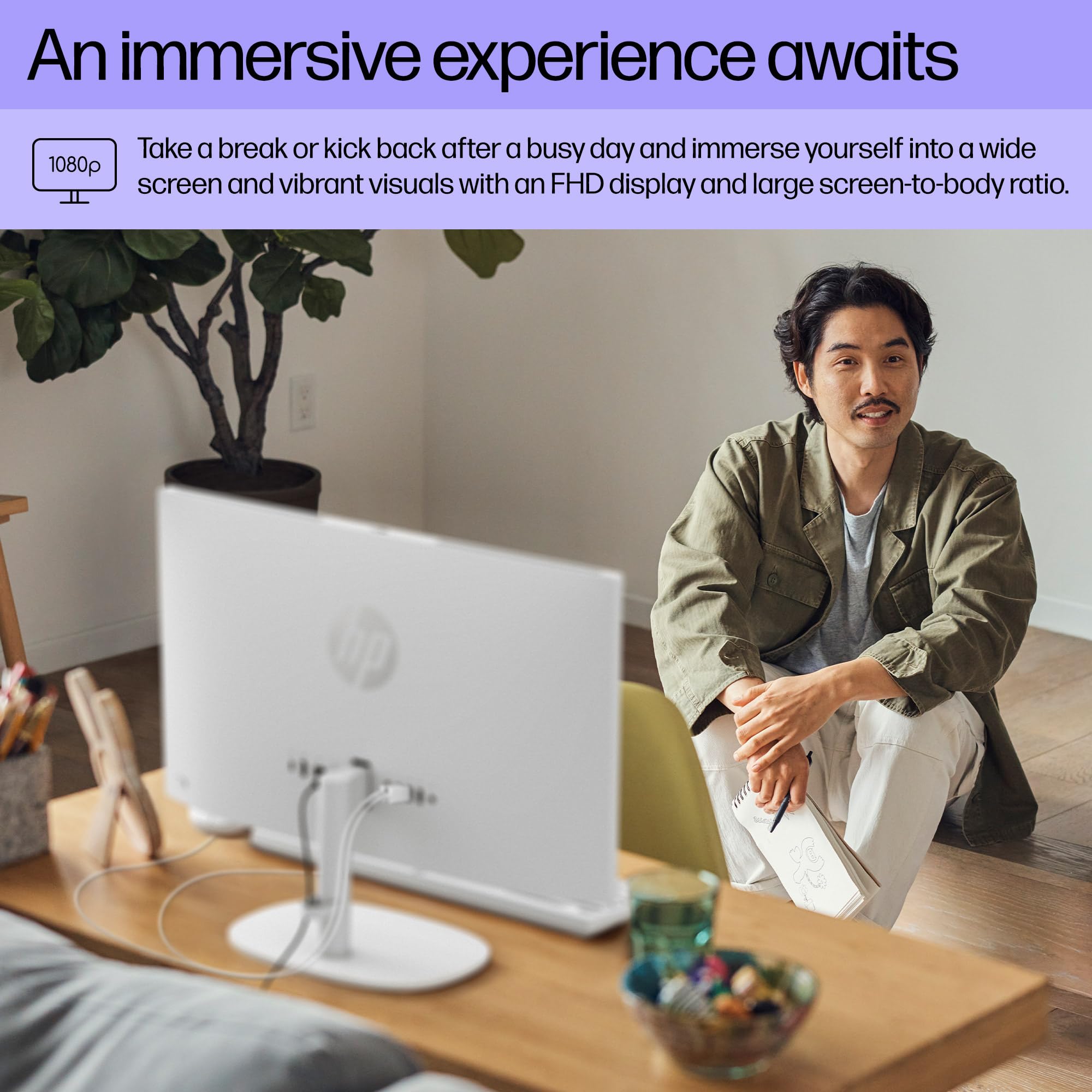 Amazon.co.jp: HP 21.5インチオールインワンデスクトップPC、FHD