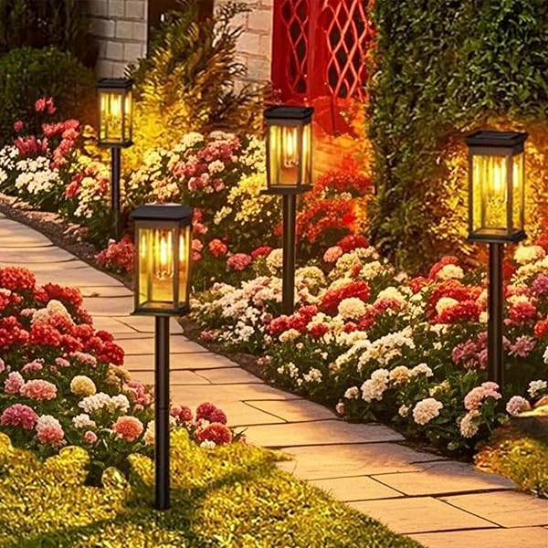 Bright Solar Pathway Light Outdoor Garden Light Waterproof Auto On/Off Recessed for Garden Landscape, Sidewalk, Lawn, Driveway, Entryway, Flower Beds, Patio, Patio, Solar LED Lighting, 1 Piece Warm - 1