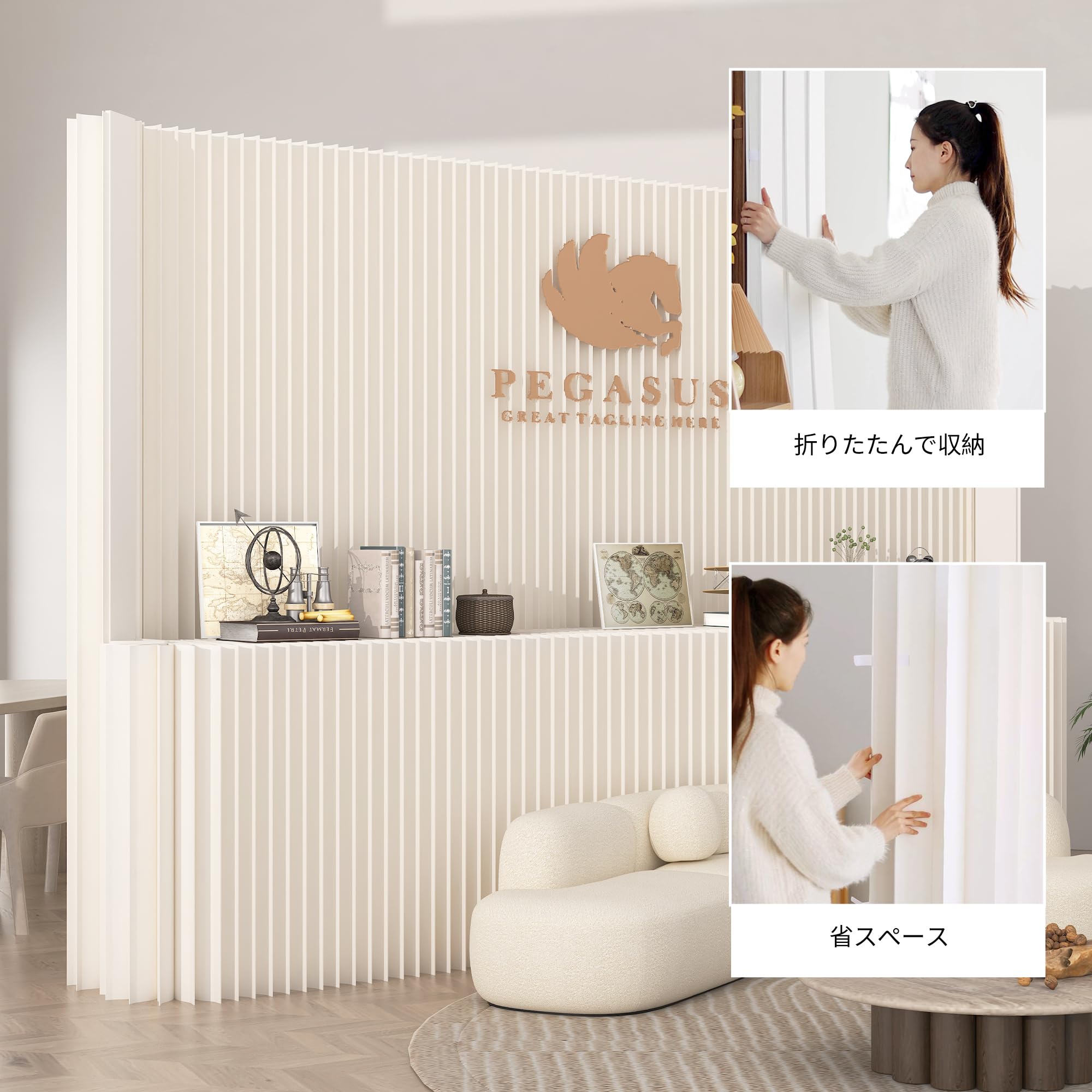 Amazon｜折りたたみ棚 収納ラック 紙製 長展示台 ディスプレイスタンド