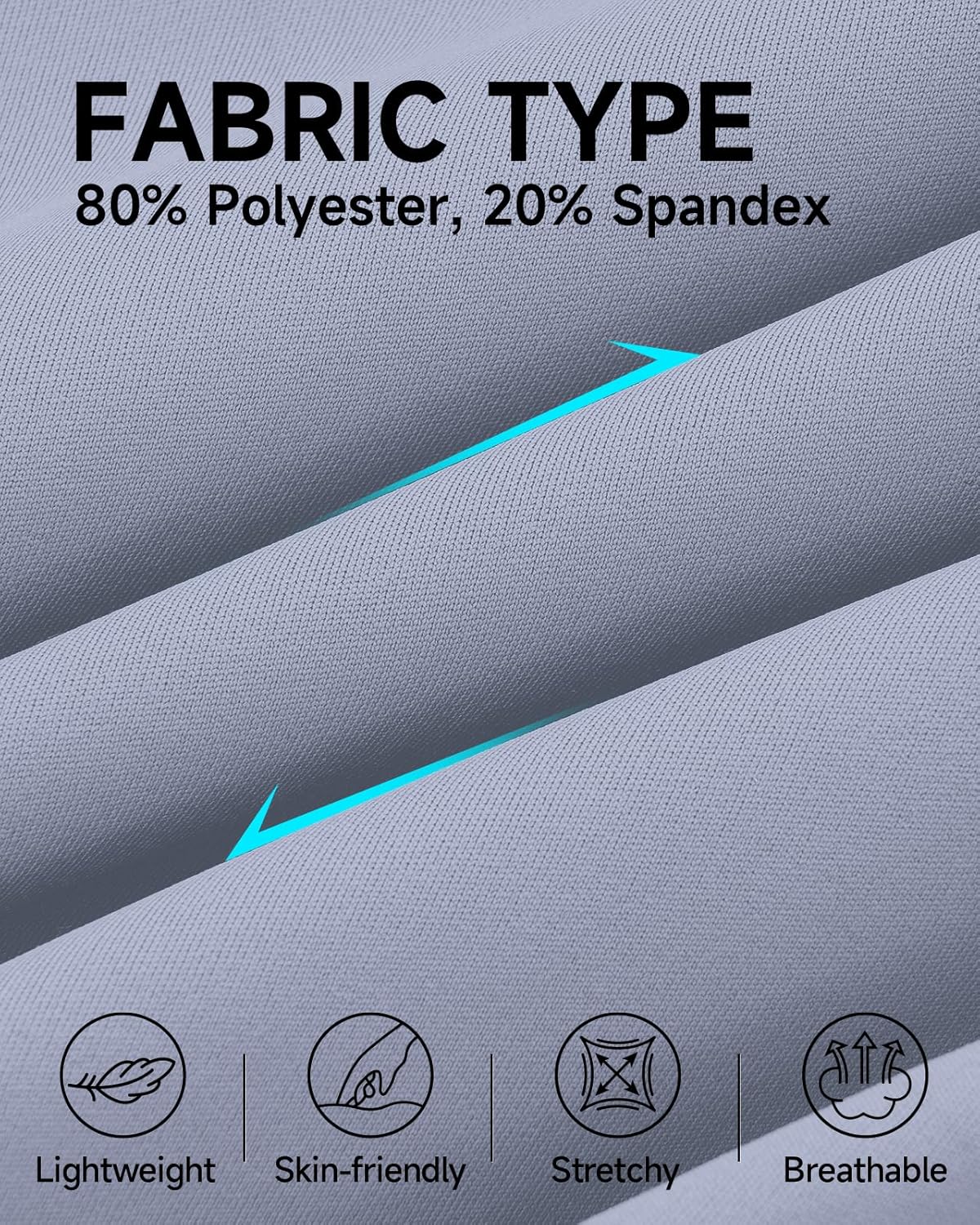 CANGHPGIN Mens Athletic Joggers with Zipper Pockets Lightweight Golf Pants Men Stretch Relaxed Fit Tapered Work Travel Pants - Image 7