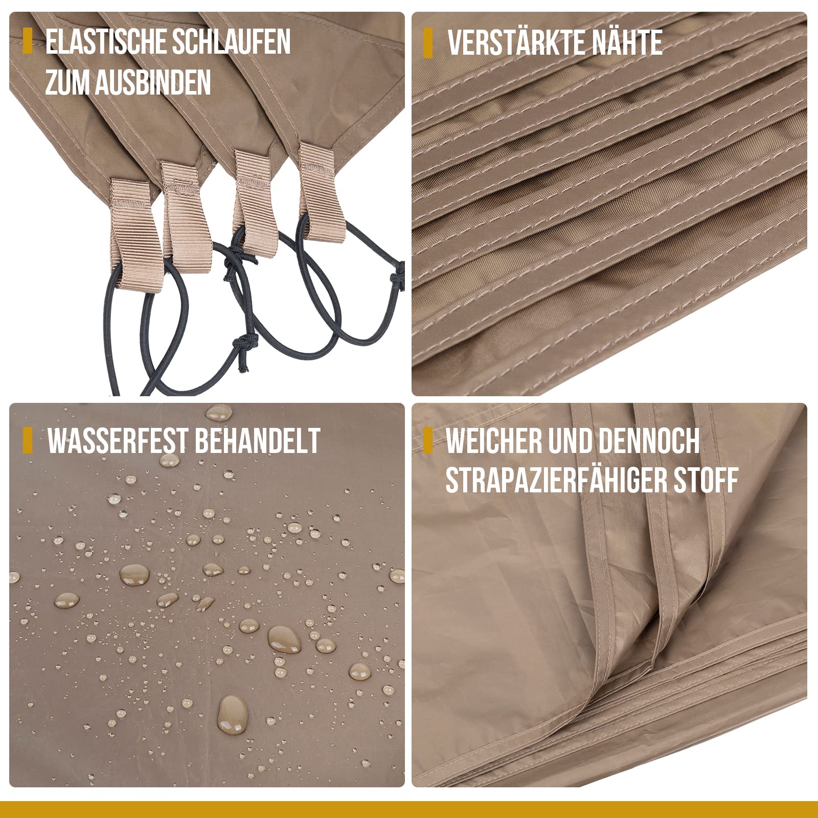 OneTigris 2 Personen Zelt Unterlage, wasserdichte Zeltunterlage Ultraleicht Zeltboden für Camping,Wandern,Picknick(210cm*170cm)