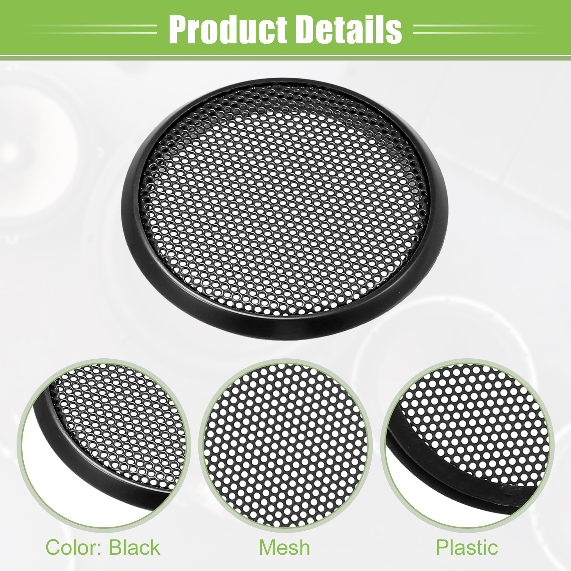 Amazon.co.jp: ACROPIX ユニバーサル 38mm カースピーカーグリルカバー