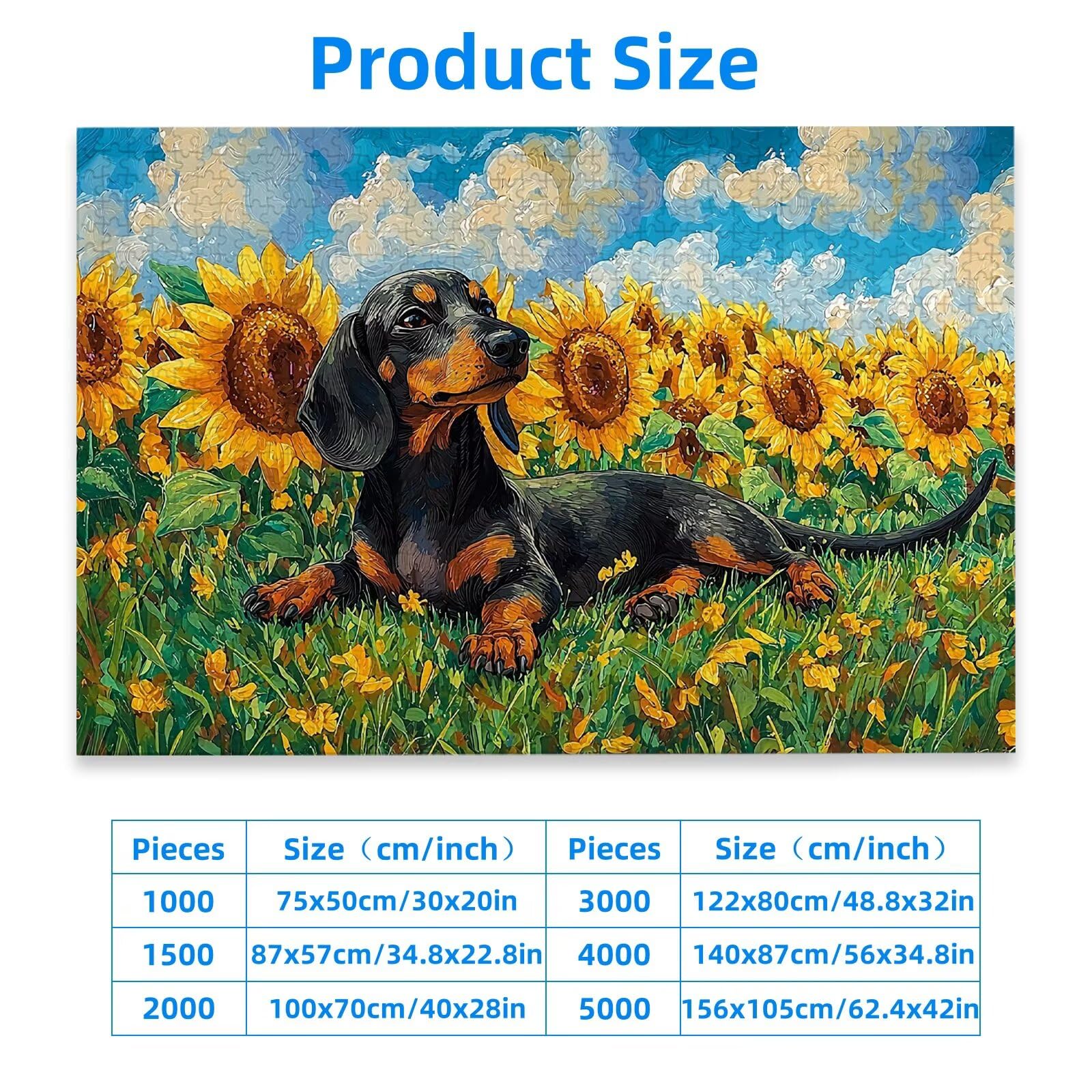 Puzzle dla dorosłych 1500, puzzle dla psów dla dorosłych, puzzle kwiatowe z wykwintnym pudełkiem do pakowania, niemożliwe drewniane puzzle do wystroju pokoju, prezenty dla kobiet, prezenty dla