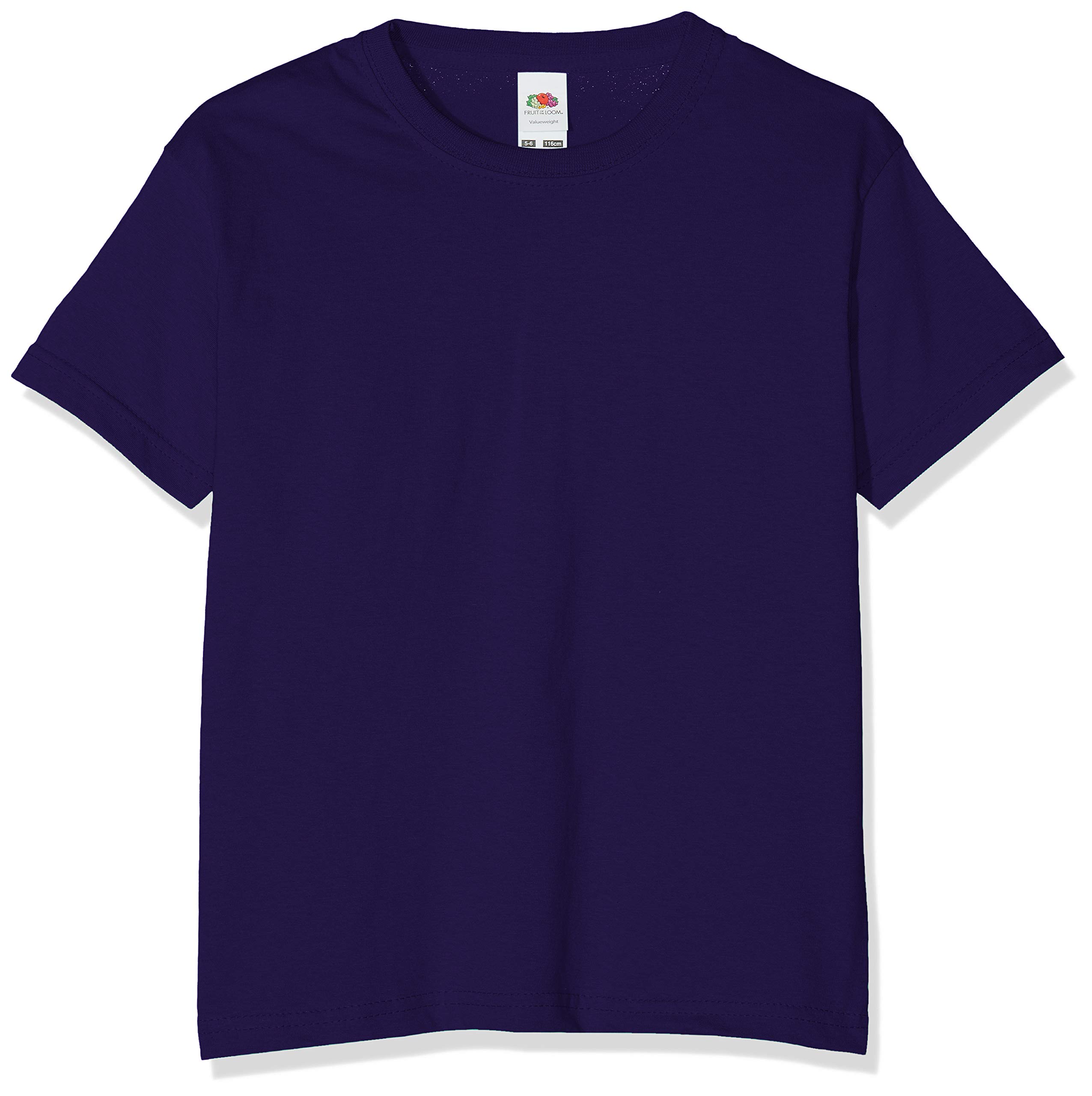Fruit Of The Loom Boys Purple ' T-Shirt., ', 61-033-0, 104 Cm Size 3-4 Years