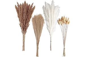 100 PCS Boho Pampas Grass Decorations