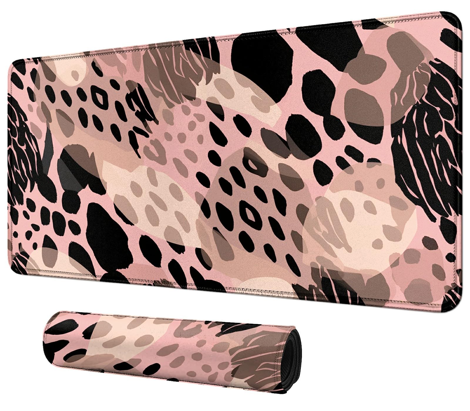 Card Mat for MTG &amp; TCG Playmat,Leopard Print