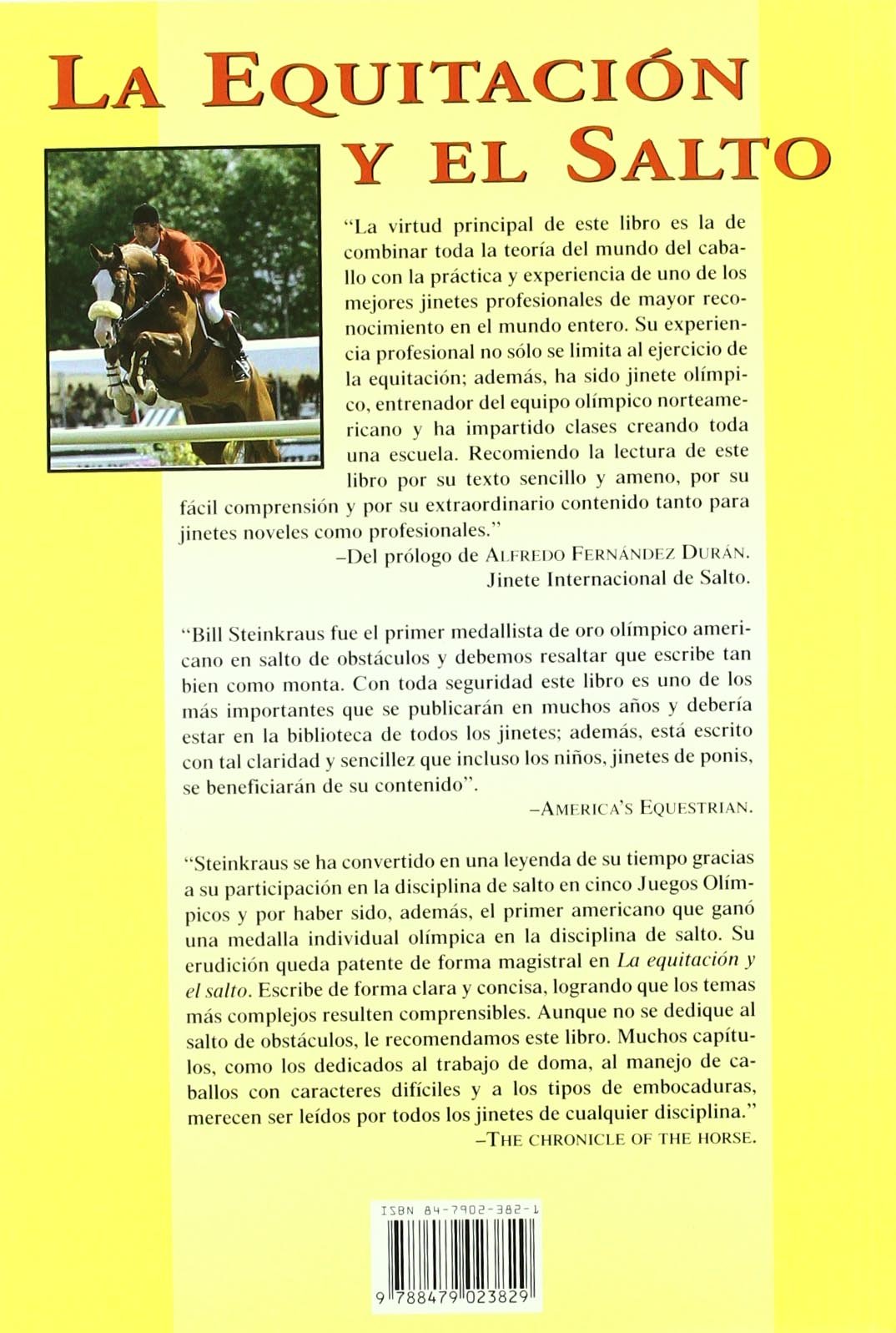 La equitación y el salto
