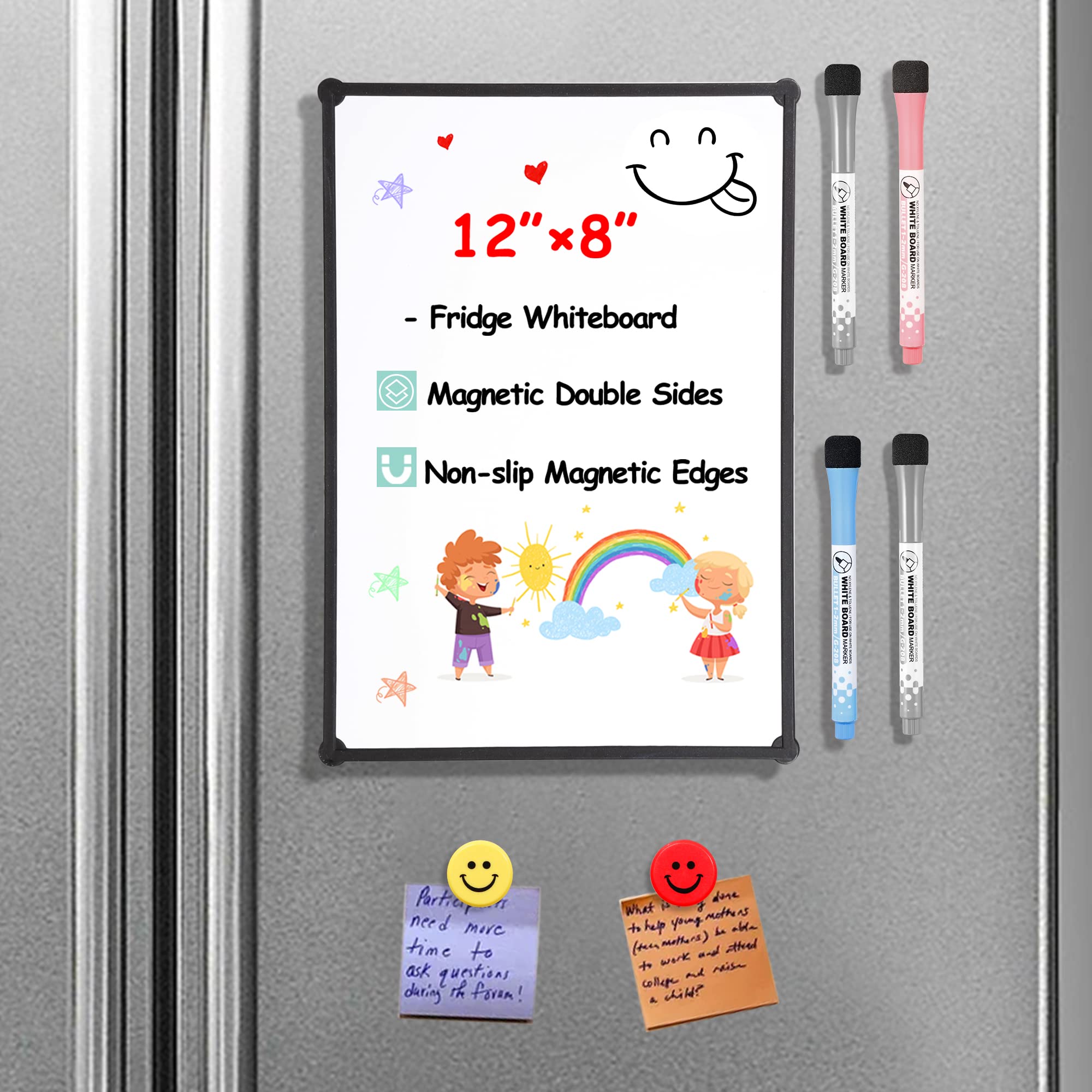 Magnetic Whiteboard For Fridge 12 8 Small Magnetic Dry Erase Board Magnetic Whiteboard For Fridge 12 8 Small Magnetic Dry Erase Board