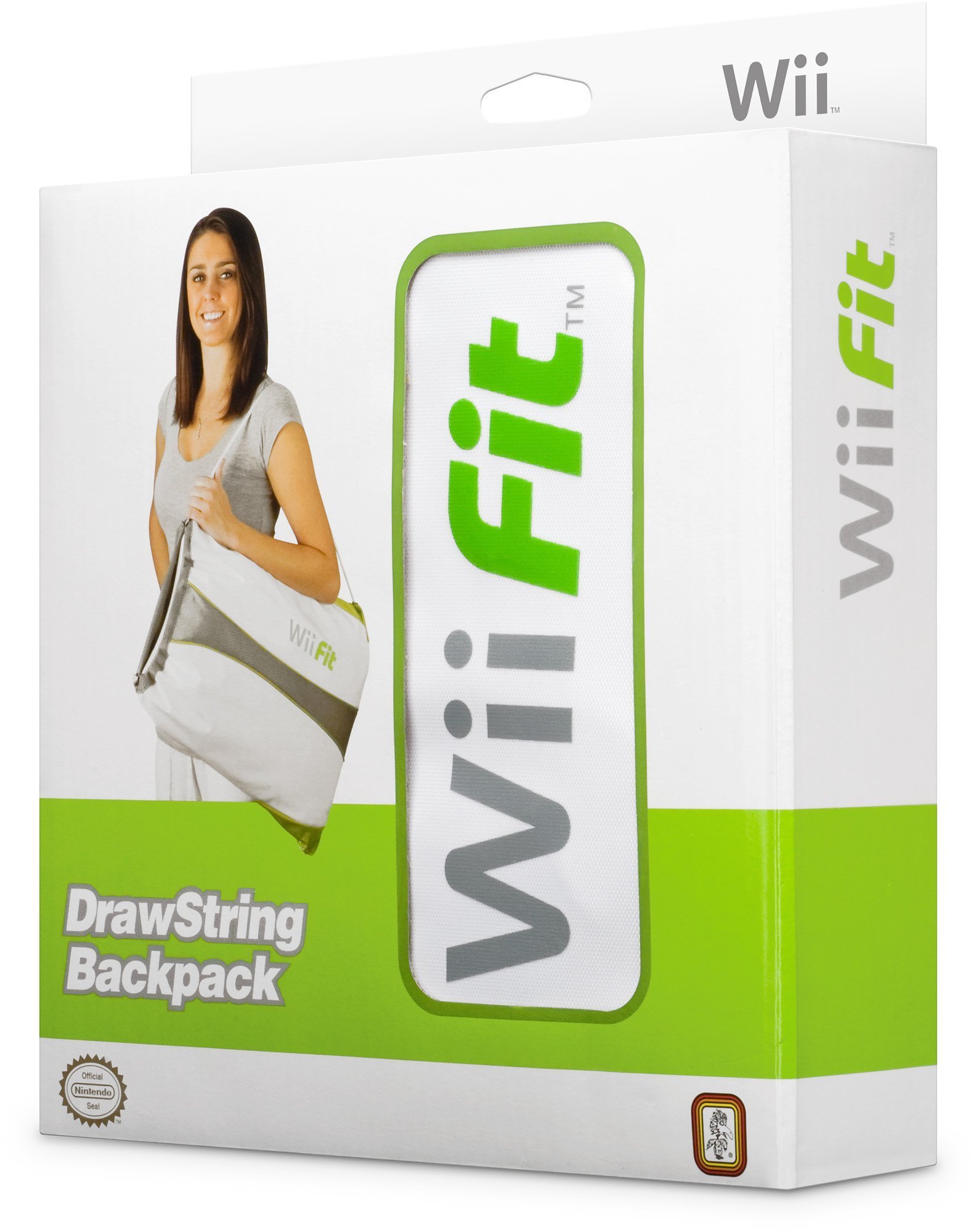 Wii Fit Drawstring Carry Bag (Wii): nintendo_wii: Video Games