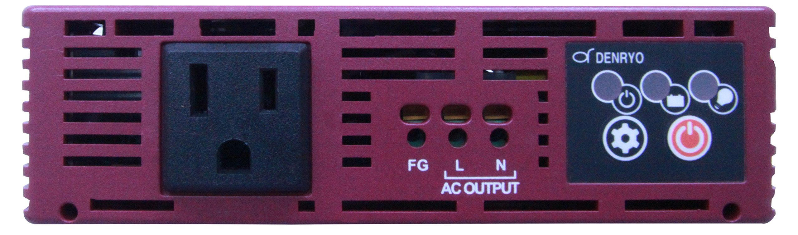 Amazon.co.jp: 電菱 正弦波インバータ DIAsine GD300NA-124 300VA 
