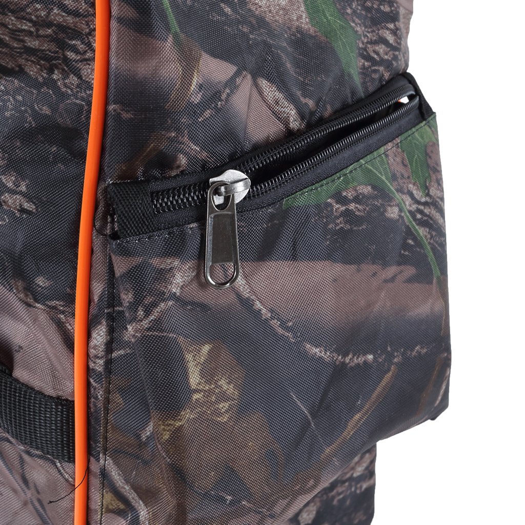 Sac de Rangement en Toile pour Flèches, Chasse à l'Arc, Camouflage Noir DETECH