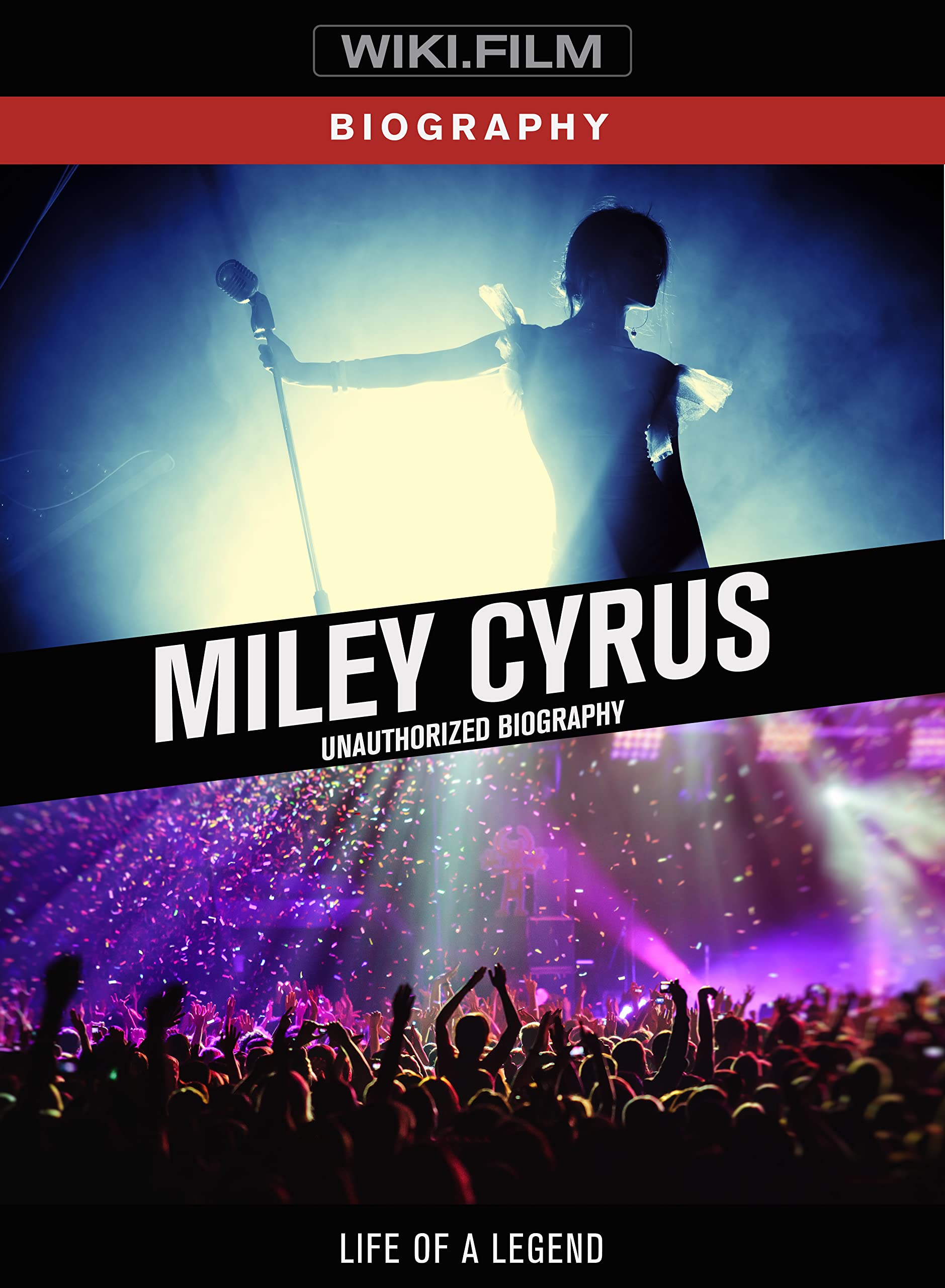 Película documental Miley Cyrus Unauthorized Biography edición estadounidense en DVD