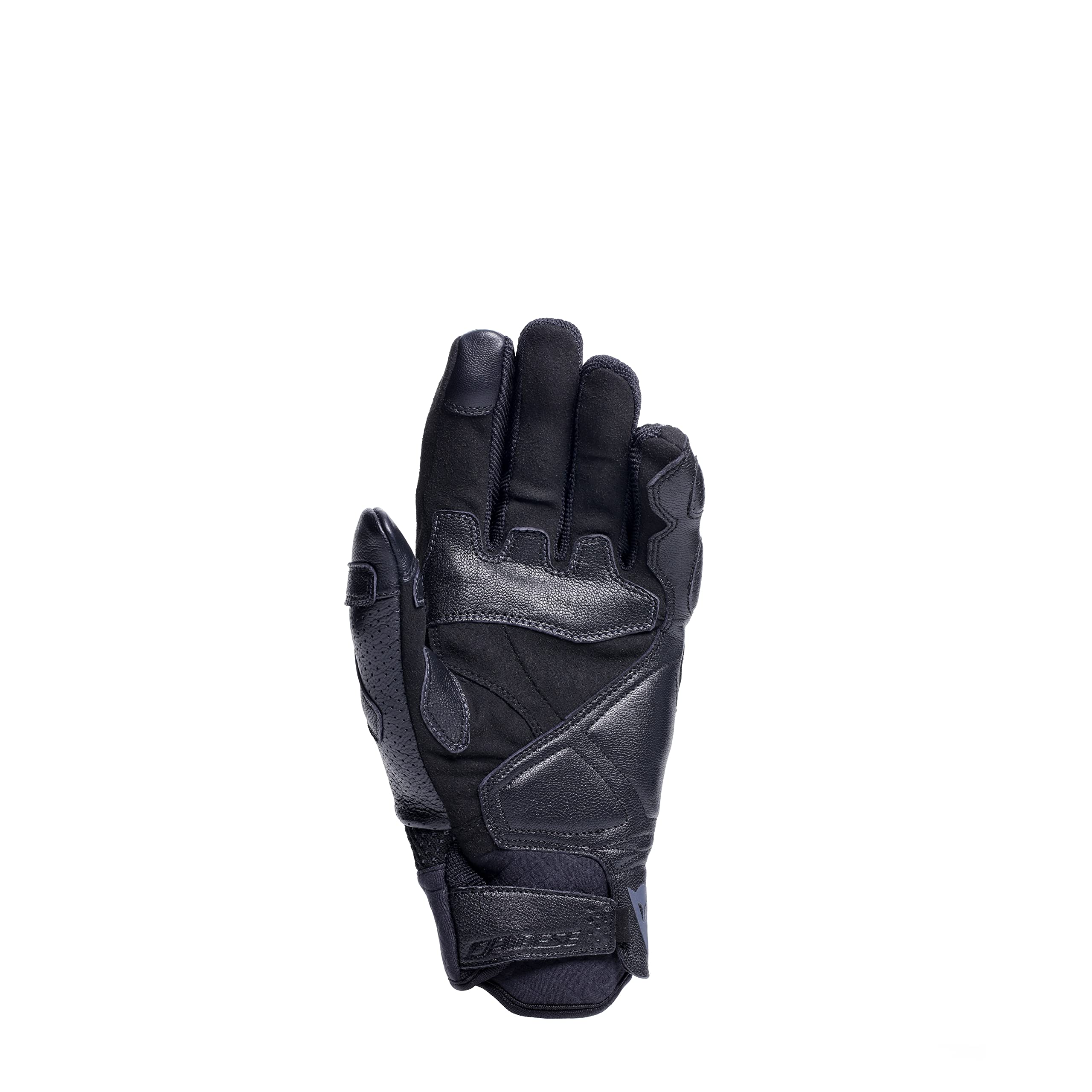 Dainese - Unruly Ergo-Tek Gloves, Guantes de Moto para Hombre, Tejido sin Costuras, Refuerzos de Cuero, Protección de Nudillos, Pantalla Táctil, Negro/Antracita, XL