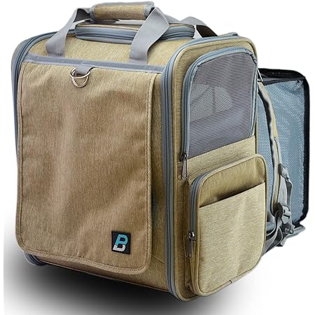 Amazon Co Jp Benpu ペットキャリー リュック 拡張可能 猫 キャリーリュック 小型犬 中型犬 ペットハウス 犬リュック 猫リュック 犬キャリーリュック ペットバッグ旅行 通院 電車移動 避難用 ペット用品