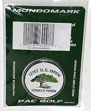 Review 2021 U.S. Open Mondomark ball marker torrey pines magnetic coin in coin new Review 2021 U.S. Open Mondomark ball marker torrey pines magnetic coin in coin new