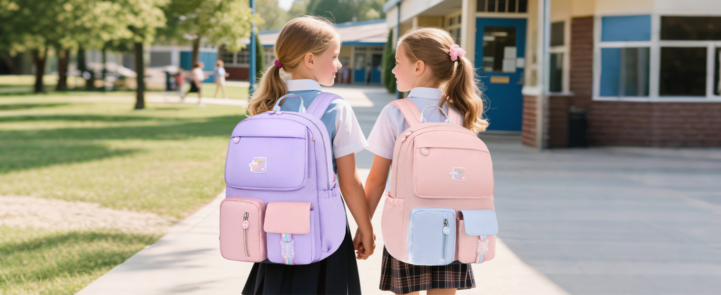 FANDARE Ragazze Princess Zaino per bambini Ragazzo zainetto bambino