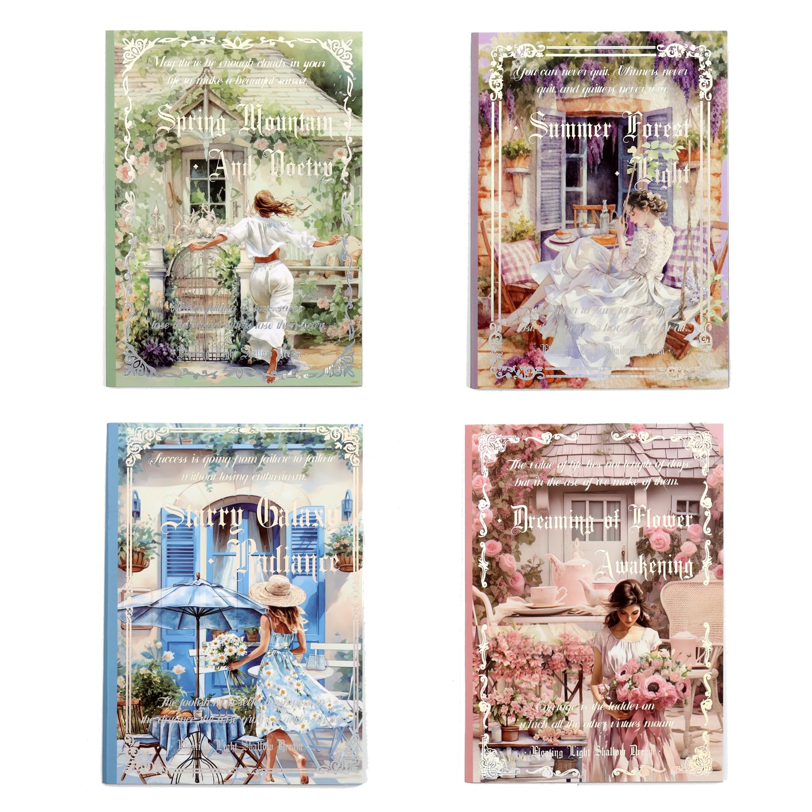 4 książki dziewczyna zwierzę domowe scrapbooking naklejki wstępnie wycięte 480 naklejki PET ludzie naklejki książki do dziennika artykuły do scrapbookingu przezroczyste naklejki dziewczęce