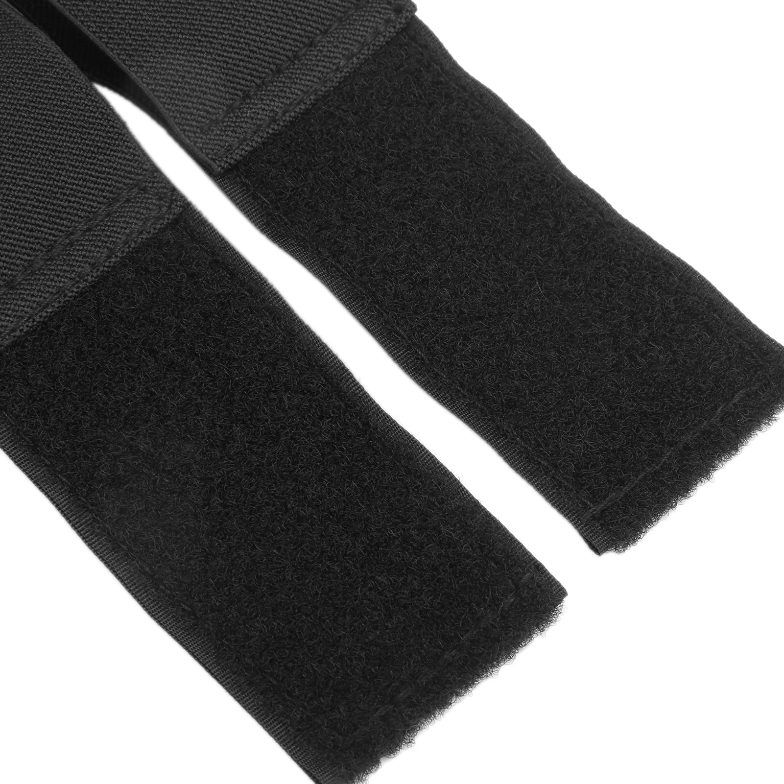 Aeun Botas de Tendón de Caballo de PU, 4 Piezas Botas de Soporte de Caballo Botas Protectoras de Pezuña de Caballo Protector de Pierna de Caballo para Salto de Caballo para Mantenerse Cómodo