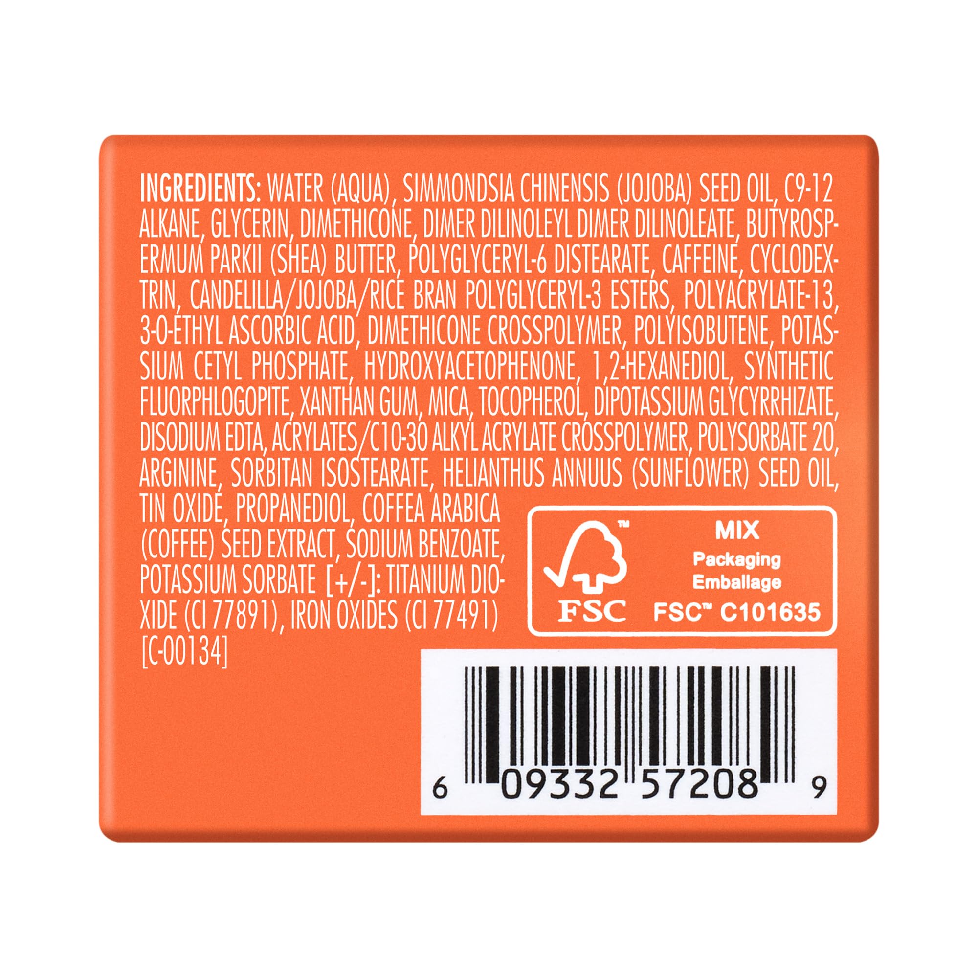 e.l.f. SKIN Bright + Brew-tiful Eye Cream Mini, aiuta a schiarire le occhiaie e a ridurre il gonfiore, prodotto vegano e non testato sugli animali