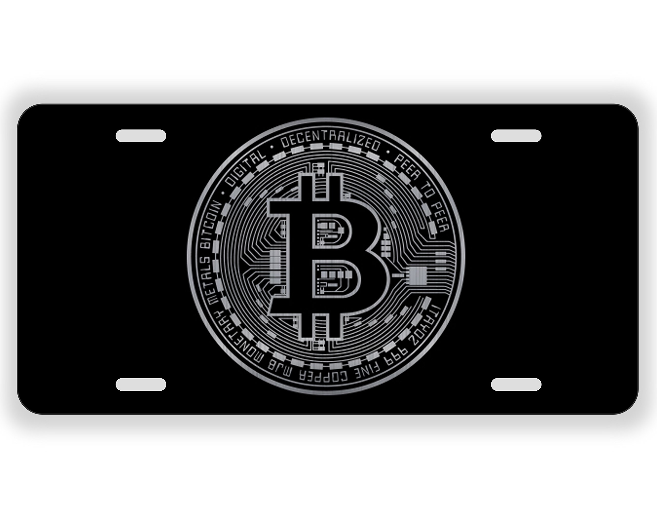 Bitcoin Blockchain Cryptocurrency Coin Laser Etched License Plate Gold  Crypto Mining Sticker Mastering Digital Money Currency Revolution  Cryptocurrencies Wallet Litecoin Ripple Ethereum Cryptoassets : Buy Online  at Best Price in KSA -