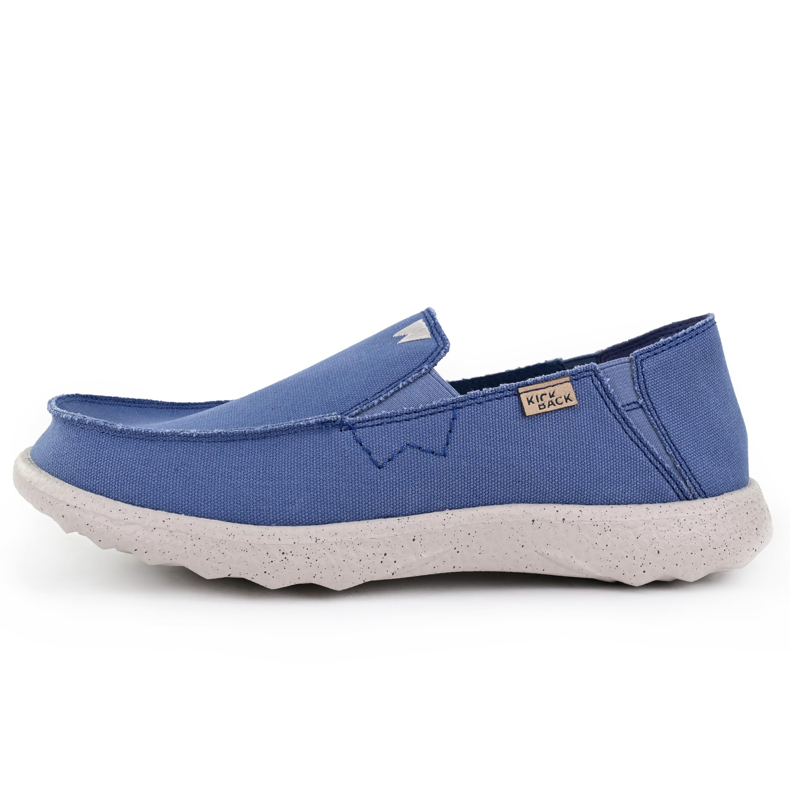 Kickback Couch 2.0 Mocassins Slip‑on en Toile pour Homme – Chaussures Décontractées pour l’Été, la Plage et Les Voyages avec Semelle Antidérapante et Confort Toute la Journée