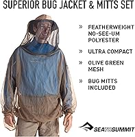 Vista 2 de Sea to Summit Bug Jacket & Mitts - Pequeño verde oliva
