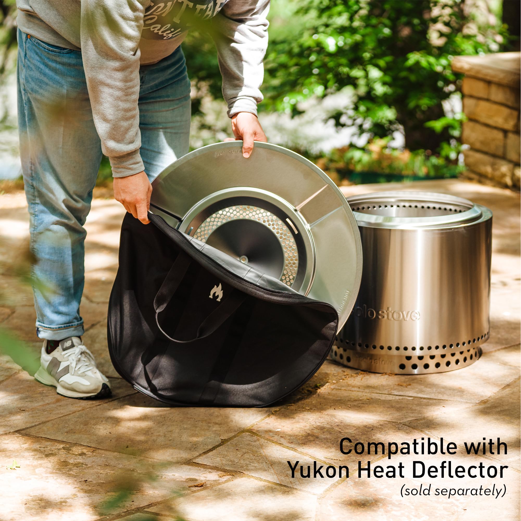 Amazon.com: Solo Stove Heat Deflector Carry Bag, Large