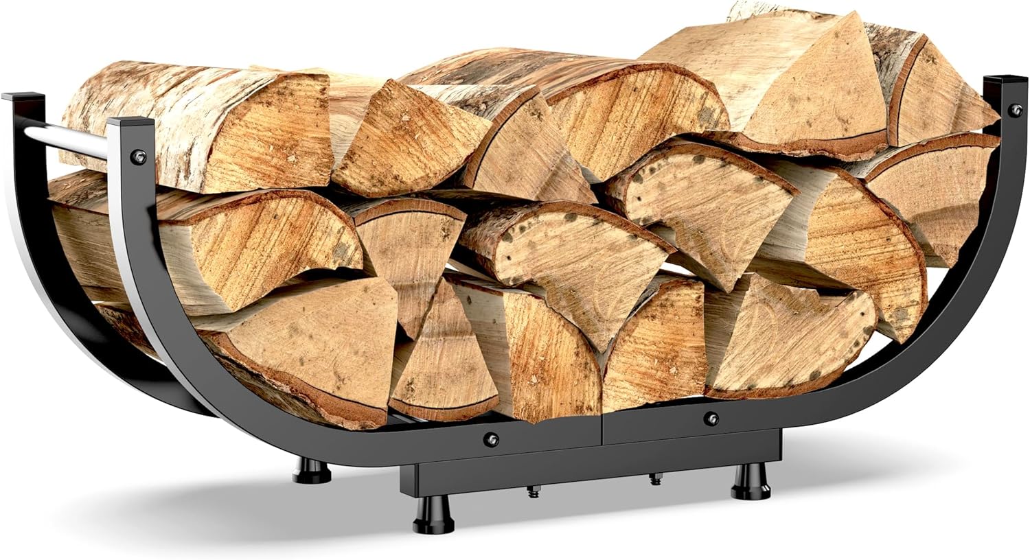 Firewood Rack Outdoor, 29 inch, Firewood Storage Holder Indoor, Log Holders for Firewood