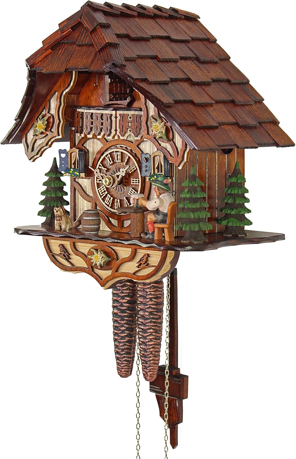 Cuckoo Clock - The Tipsy Beer Drinker