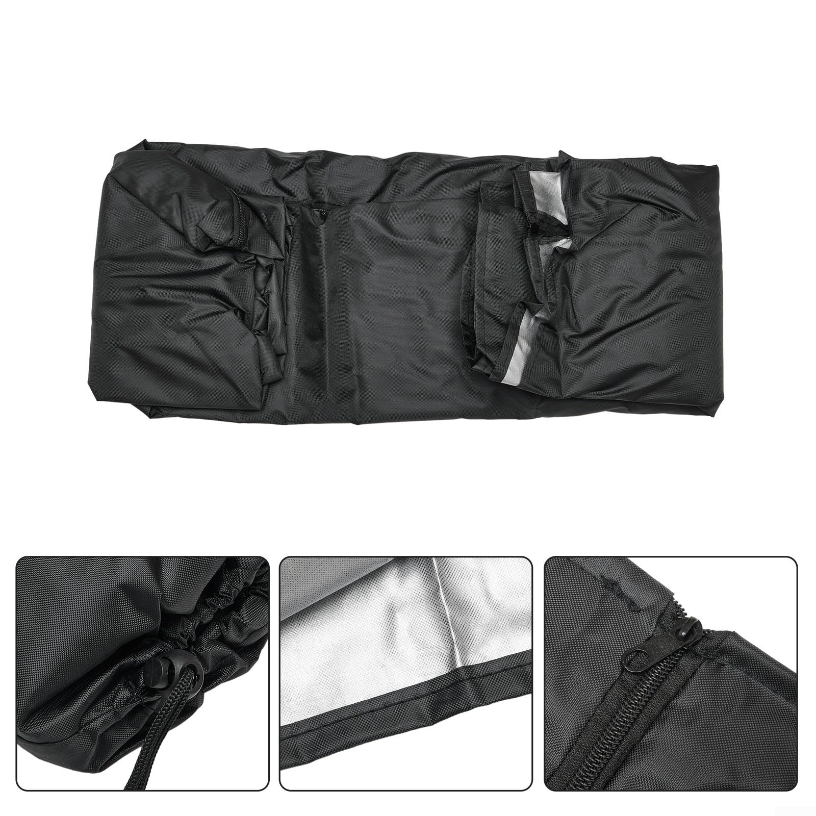 Cubierta para estante de panadería 420D, impermeable, resistente al polvo, hoja protectora para almacenamiento de panadería comercial, uso al aire libre, interior, cocina, panadería, equipo, carro