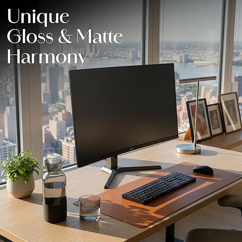 Miniatura 4 de RAKLE Juego de jarras de agua y vasos de cristal, 700 cc, 24 onzas, decantador para dormitorio, cocina, oficina, juego de jarra de vidrio para el