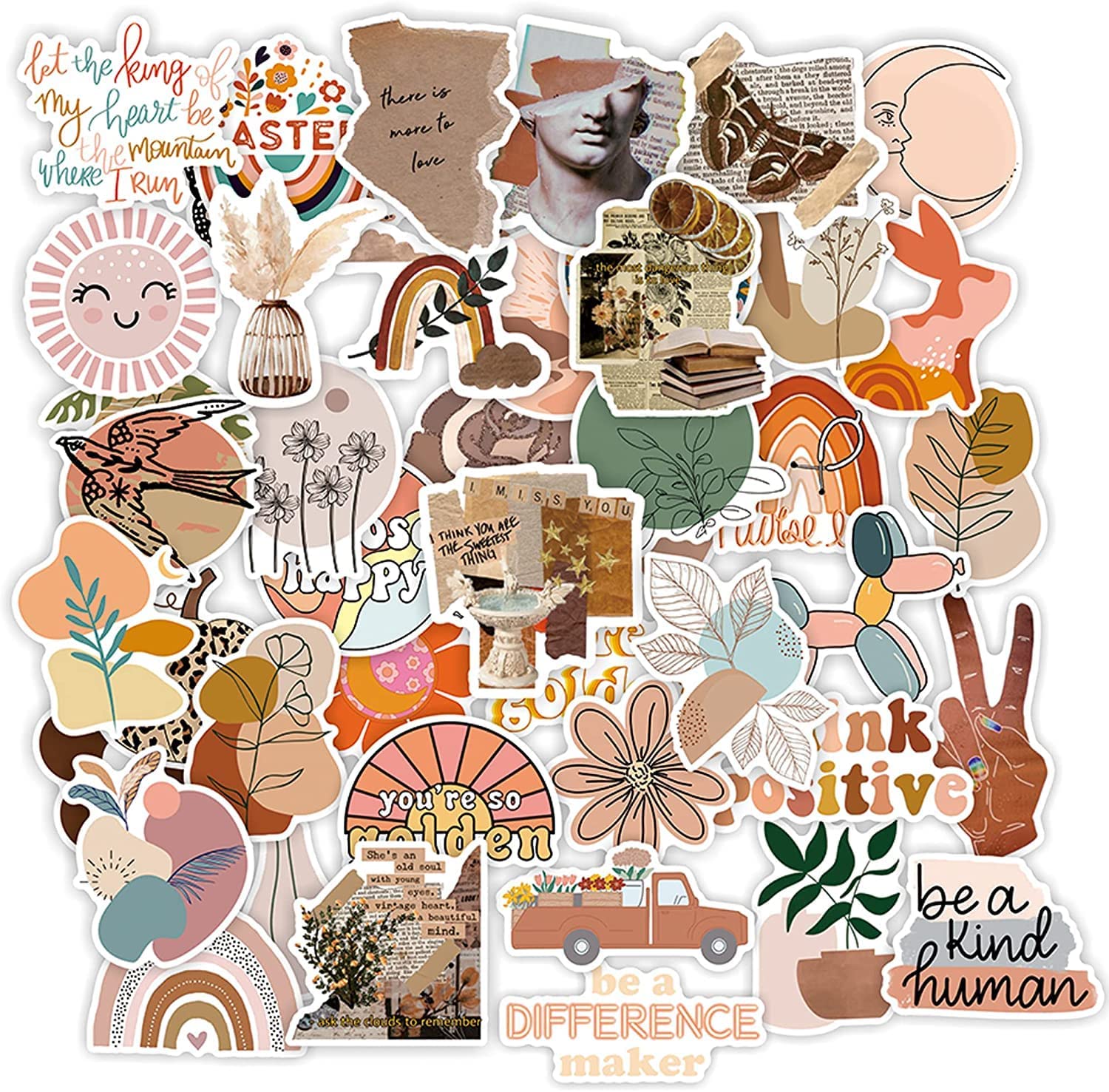 Titu ki Baatein 50-Piece Set of Waterproof Vintage-Inspired Stickers for Your Laptop, Water Bottle, Phone, and Guitar (B0C2KYKD84) Amazon Price History, Amazon Price Tracker