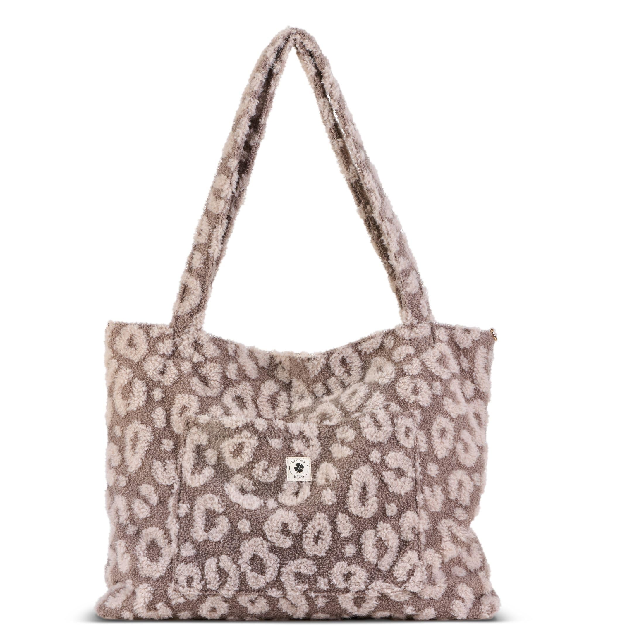 Teddy Mom Shopper, Leo Wickeltasche, Kinderwagentasche, Crossbody Bag | Premium Leo Wickeltasche mit vielen Innenfächern – als Kinderwagentasche oder Crossbody Bag flexibel einsetzbar.