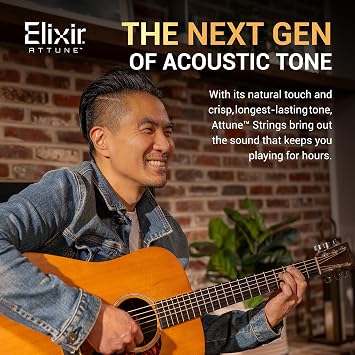 Elixir ATTUNE .012-.053 #21052 Acoustic Guitar Strings