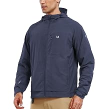 NORTHYARD Mens Windbreaker Jacket lightweight Hooded Windproof Jackets With Zipper Pockets Hiking Outdoor Water Resistant