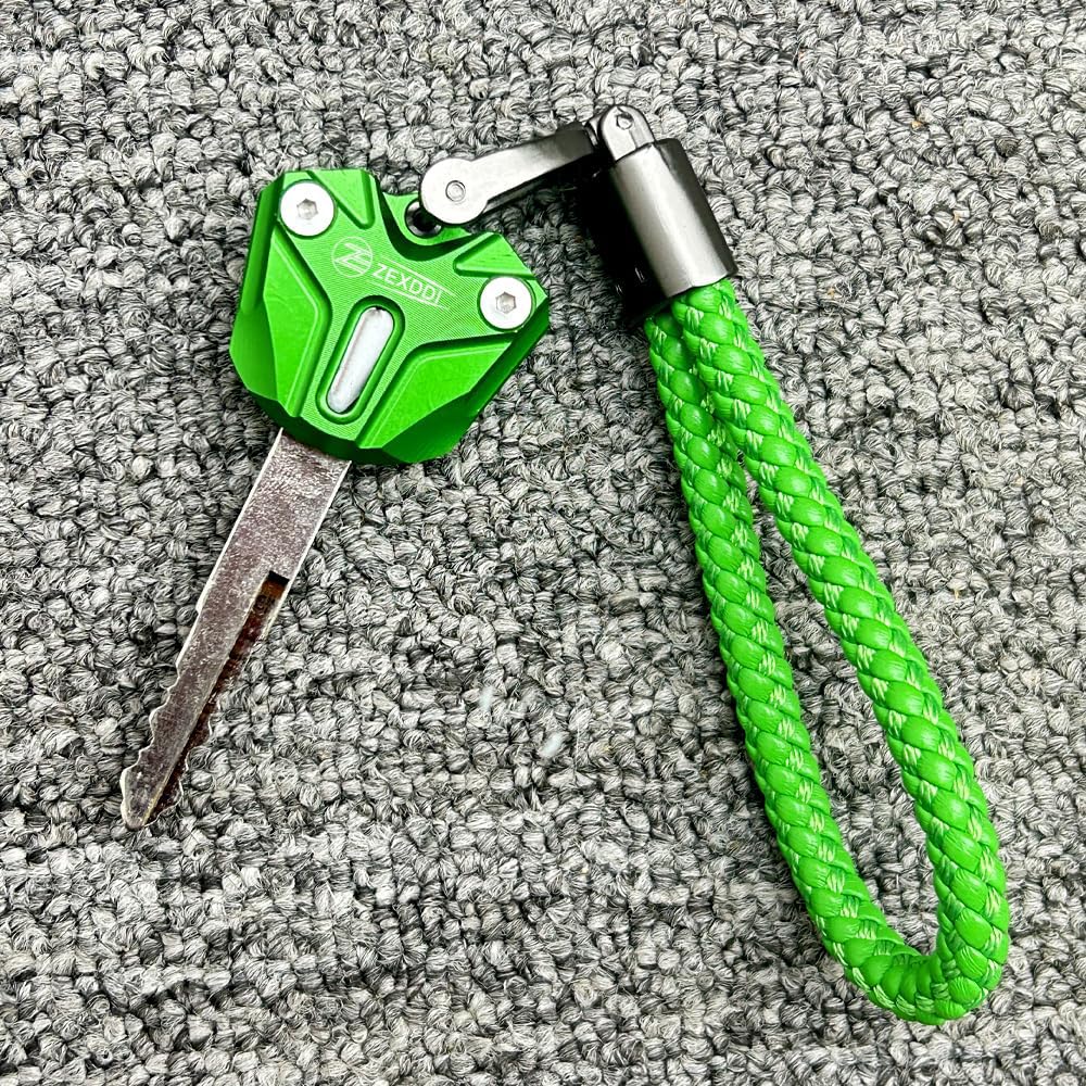 Portachiavi per Ka-wasaki Ninja 650 400 500 1000SX Z900 Z650 Z400 Z500 ZX6R ZX10R Z900RS Versys650 Moto CNC Key Cover Shell Portachiavi