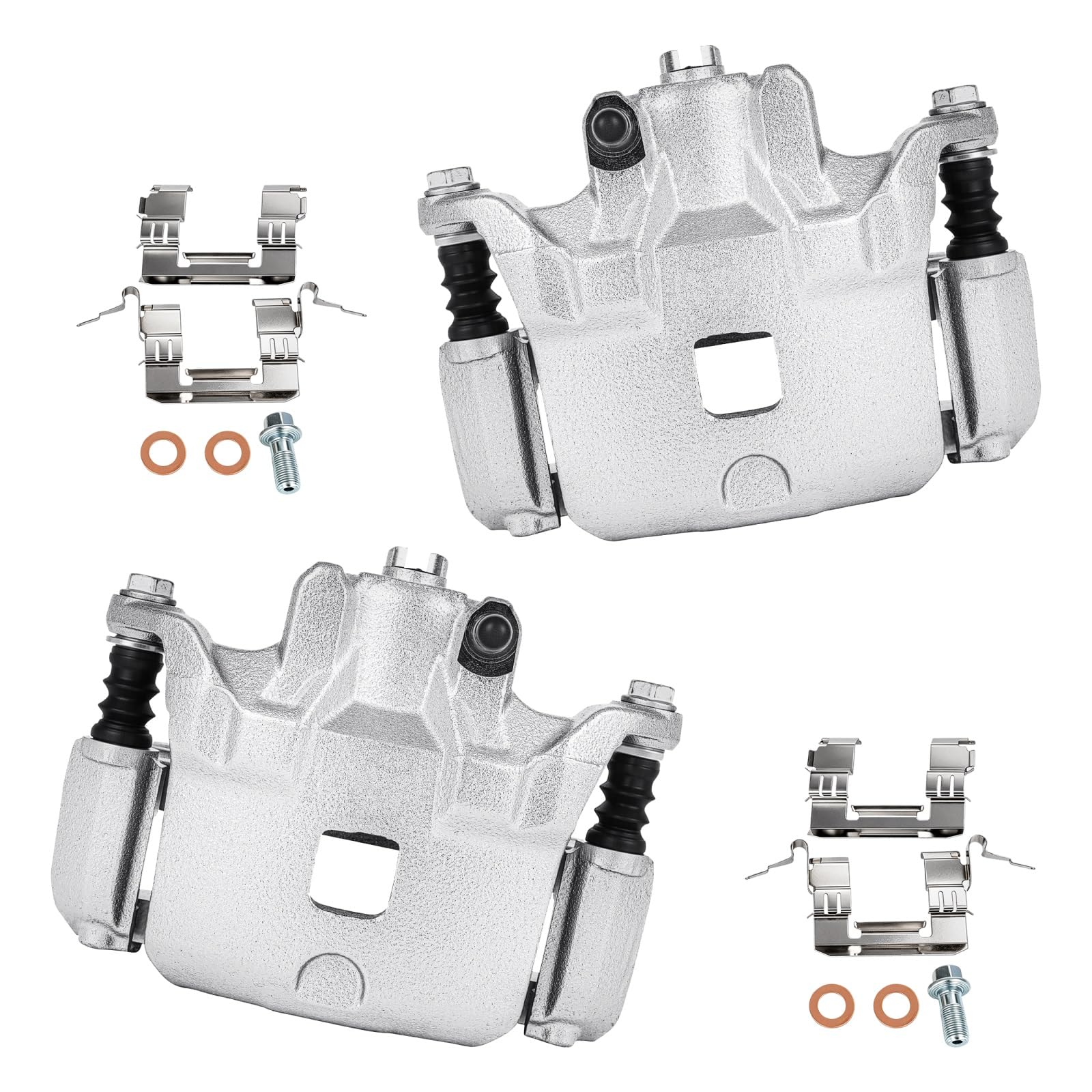 cciyu Front Left &amp; Right Disc Brake Calipers Assembly 19B2690 19B2691