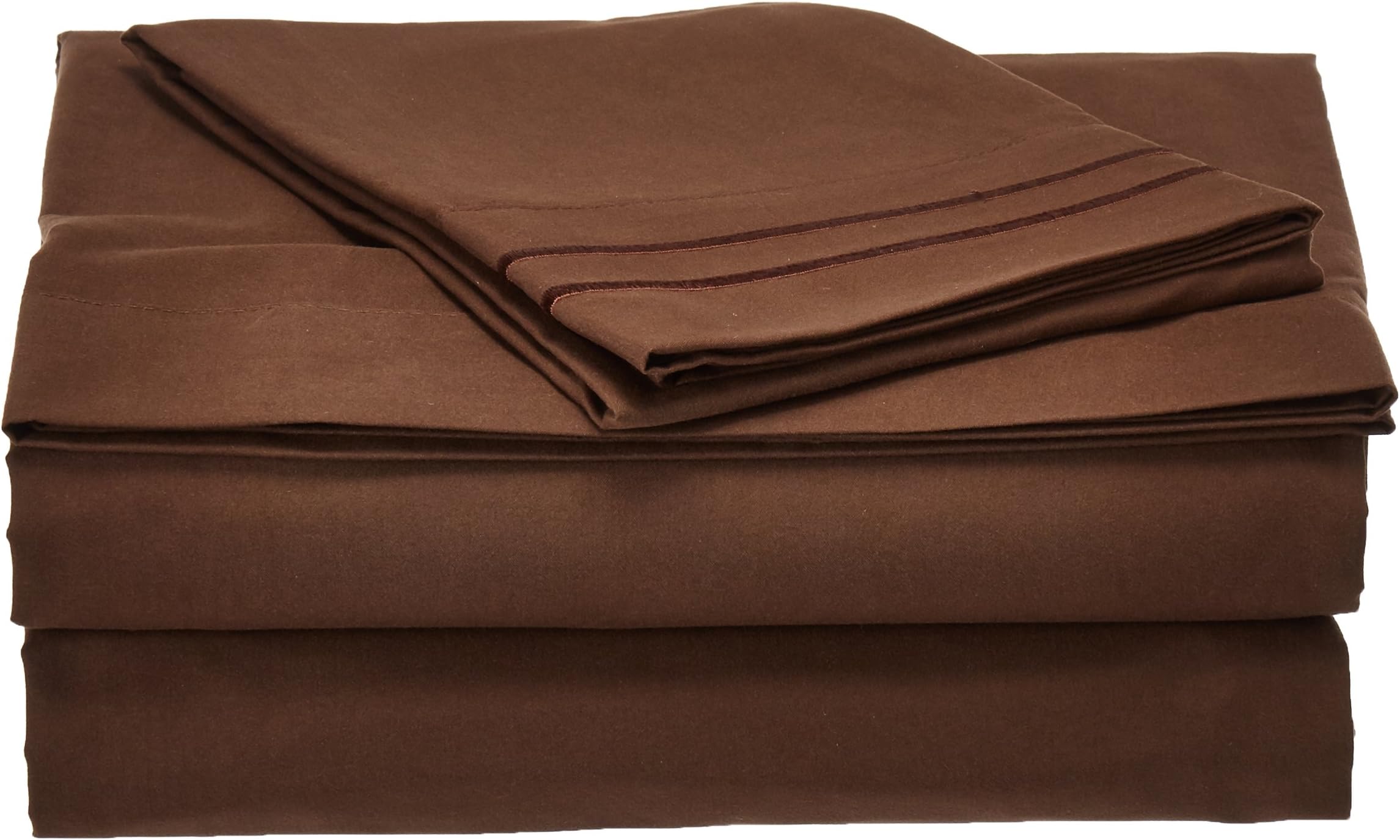 My Sweet Home Sheets with Super Soft Comfort, Twin, Brown