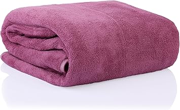 Sellsworld Microfiber Bath Towels | (70x140) Extra Soft Plush & Quick Dry High Absorbency with Large Size Towels for Bathing(Pack of 1) (Wine)
