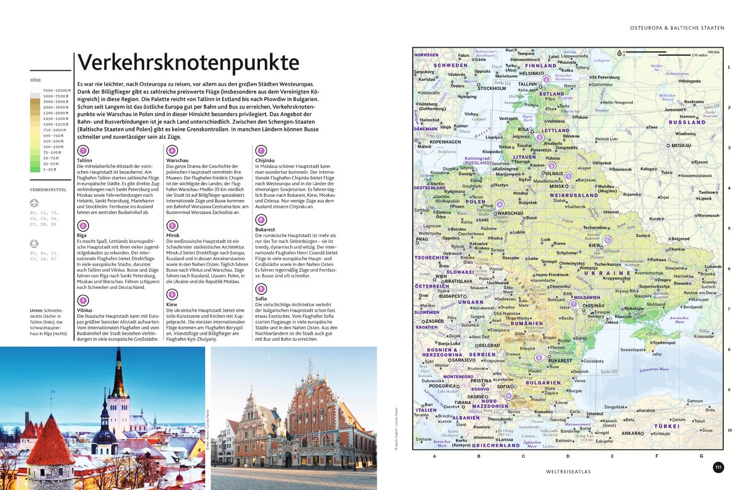 LONELY PLANET Bildband Weltreiseatlas: Der ultimative Atlas für Globetrotter