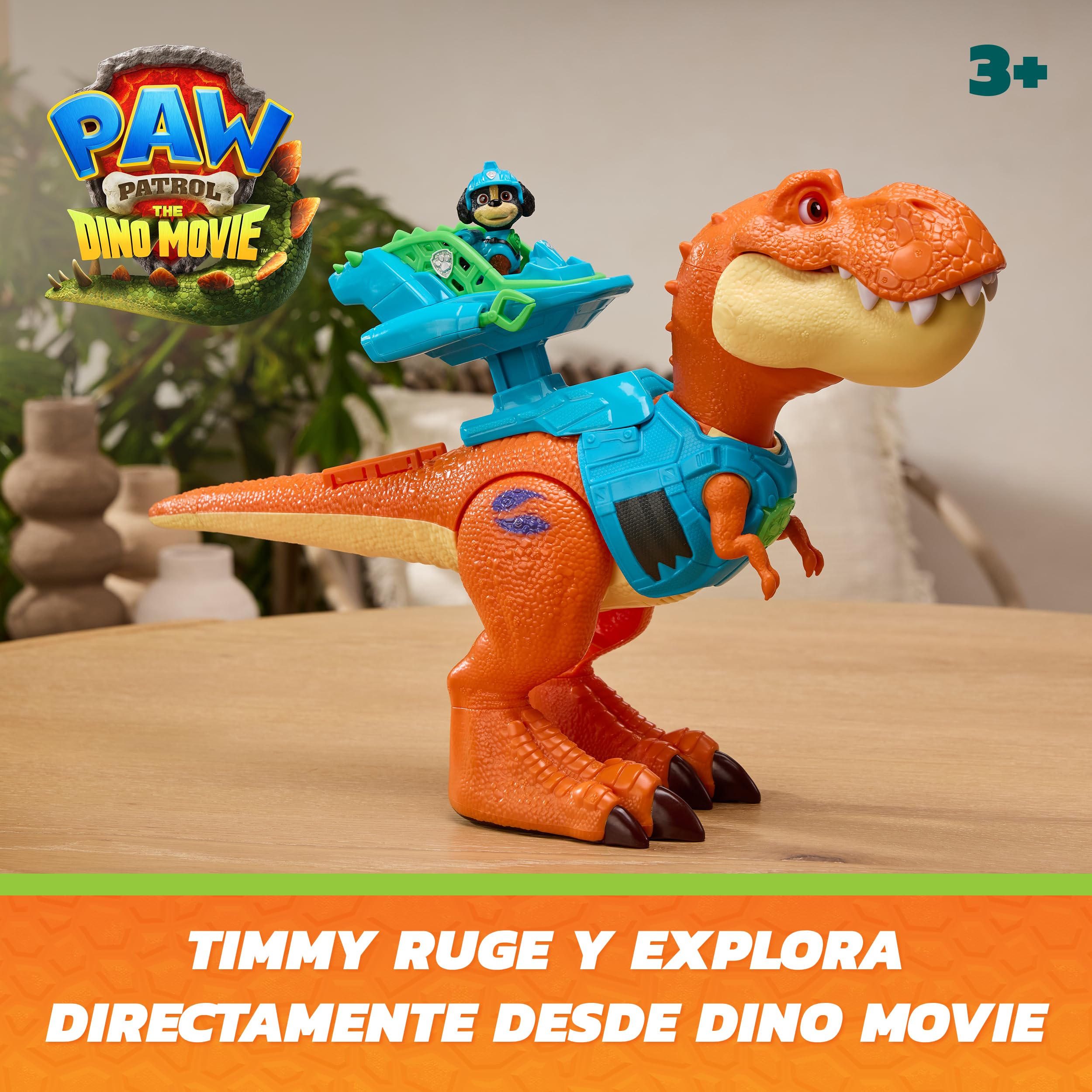 Paw Patrol - Pack Herramientas Dino Timmy | Patrulla Canina Juguetes Que Incluye A Timmy | Juguetes para Niños De 3 Años O Más | Regalo Niño 3 Años