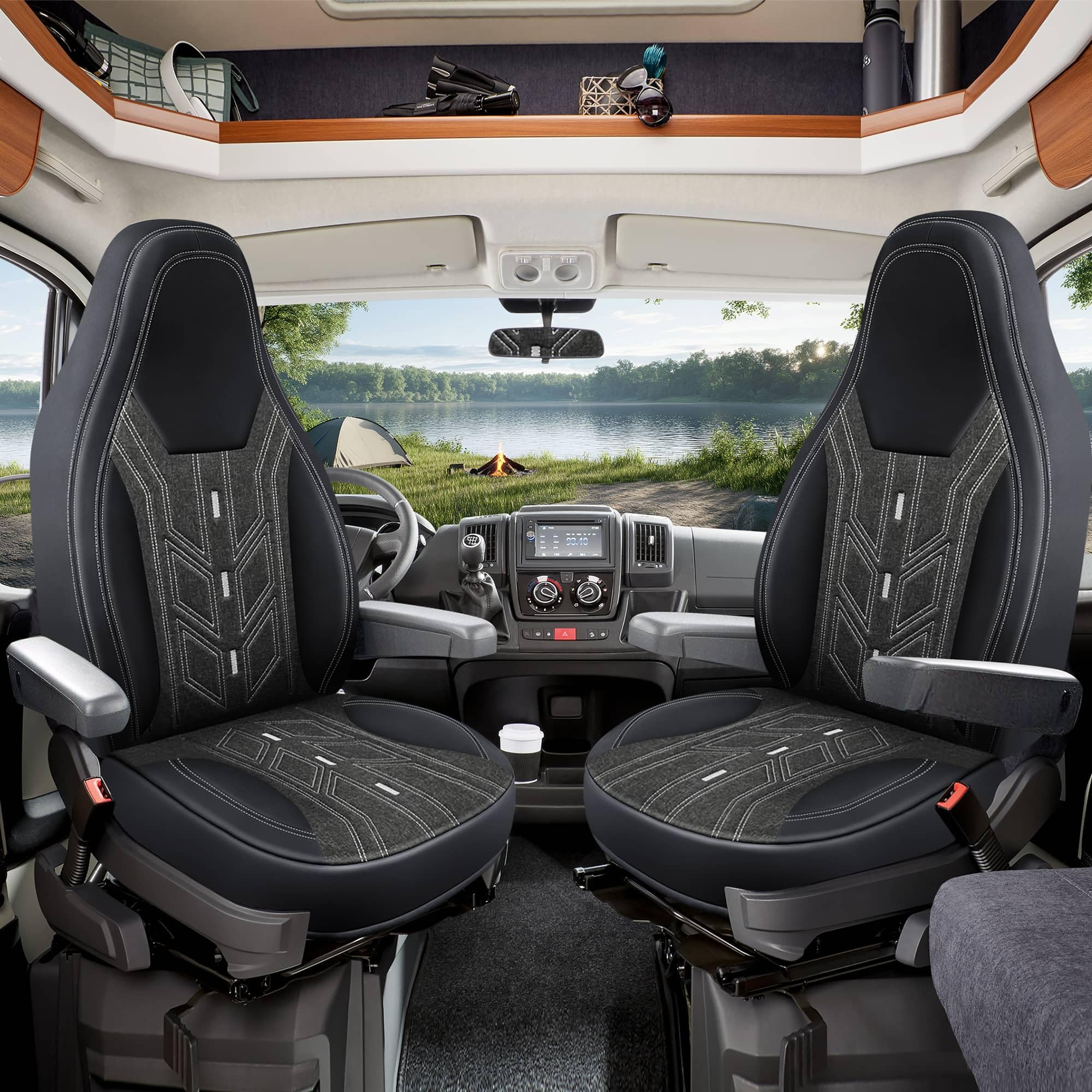 Wohnmobil Sitzbezüge für Clever Vans Drive BC4