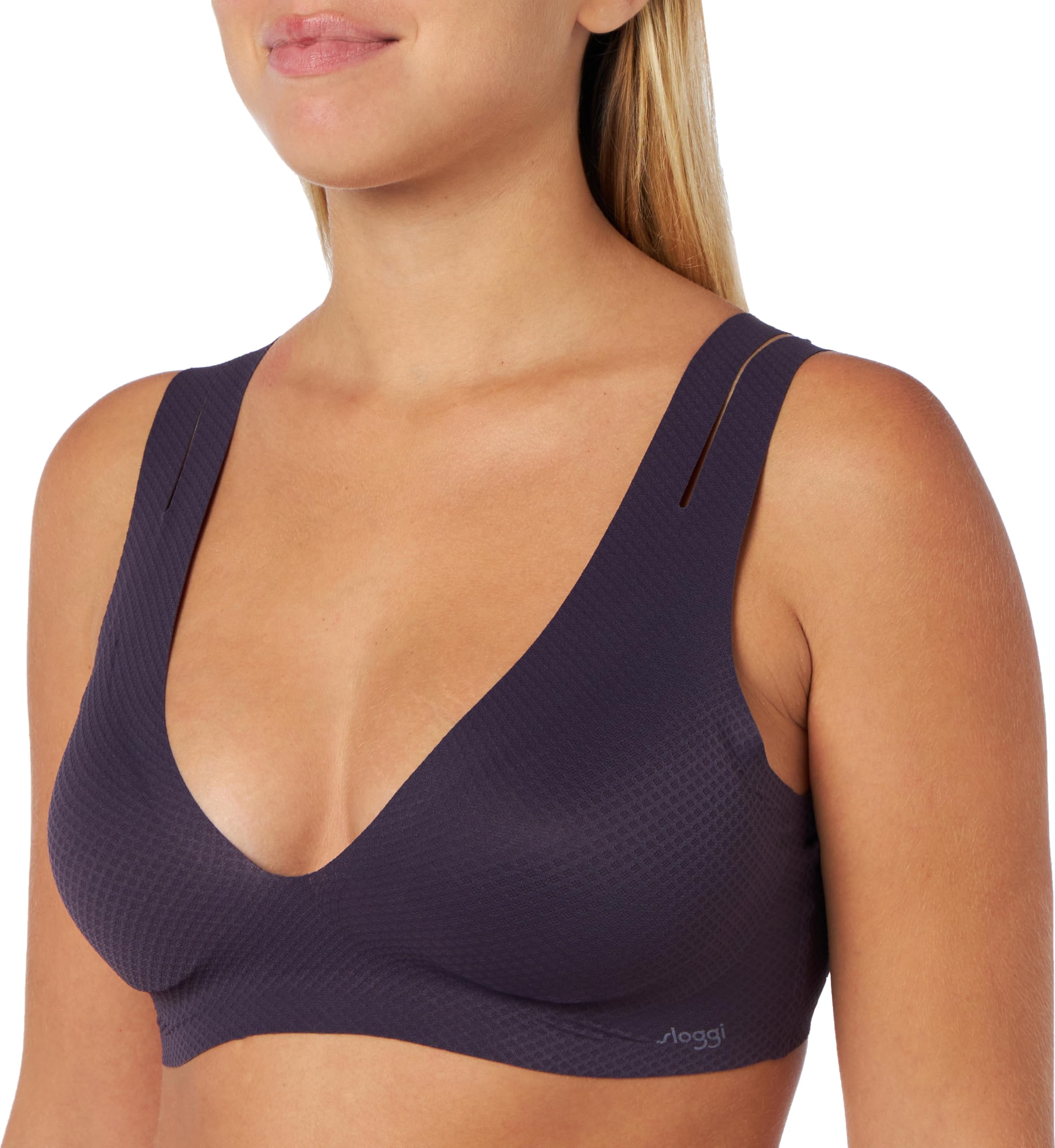 Sloggi Women's sloggi ZERO Feel Flow Bralette, BLUEBERRY